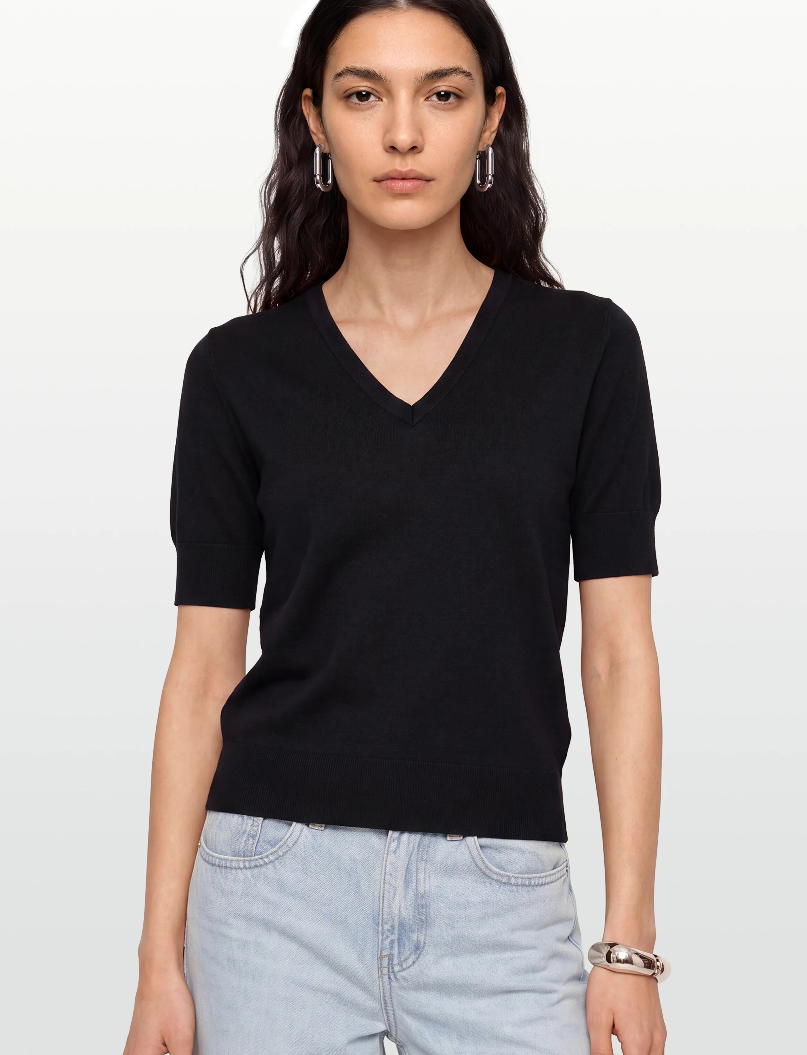 FREE/QUENT - FQKATIE-PULLOVER - die niedrigsten preise - black - 3