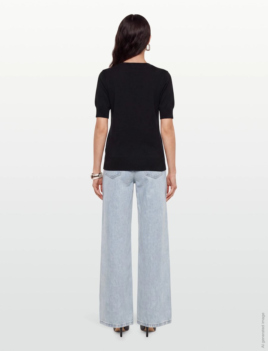 FREE/QUENT - FQKATIE-PULLOVER - pullover - black - 4