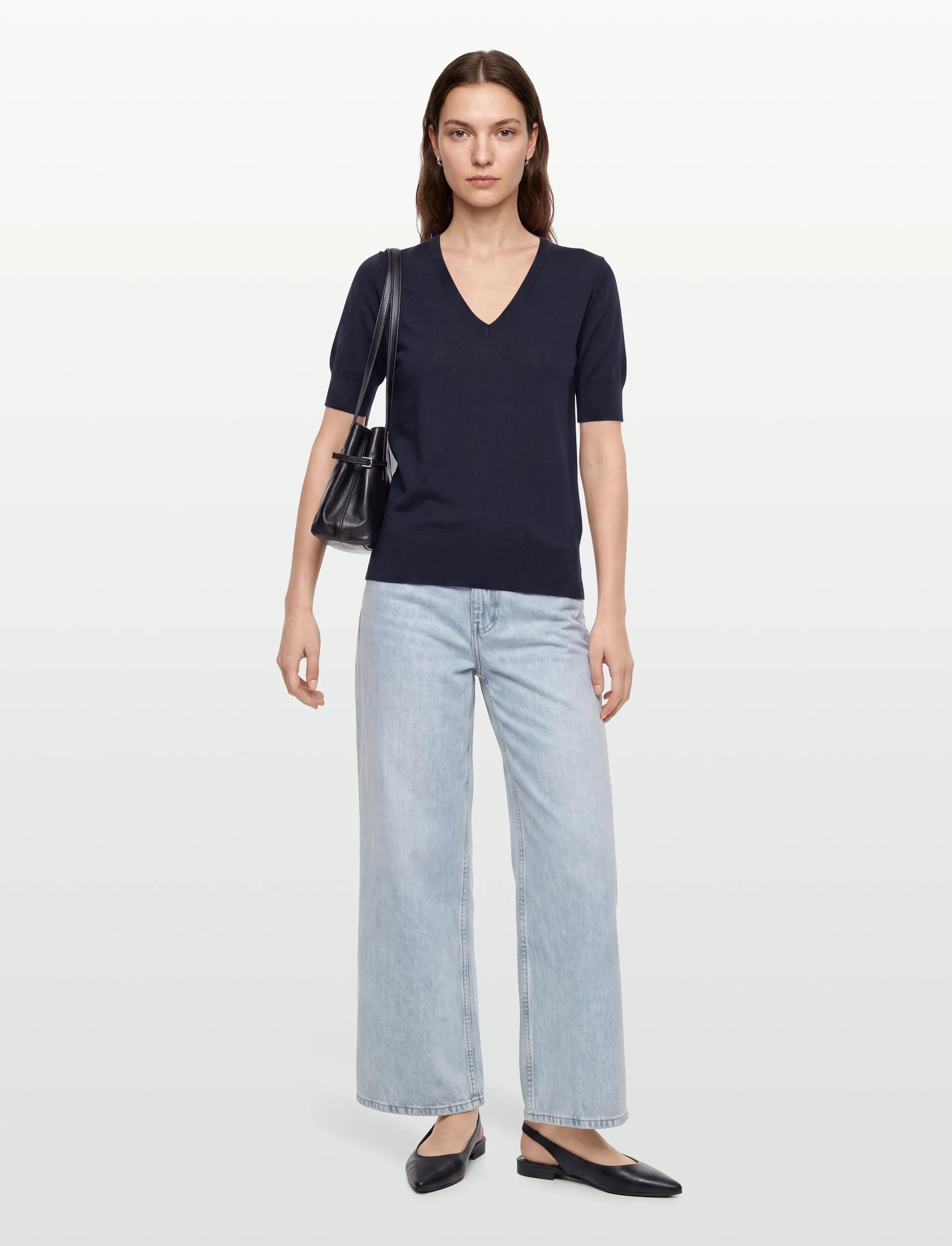 FREE/QUENT - FQKATIE-PULLOVER - die niedrigsten preise - navy blazer - 0