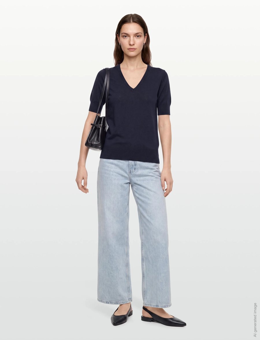 FREE/QUENT - FQKATIE-PULLOVER - pullover - navy blazer - 0