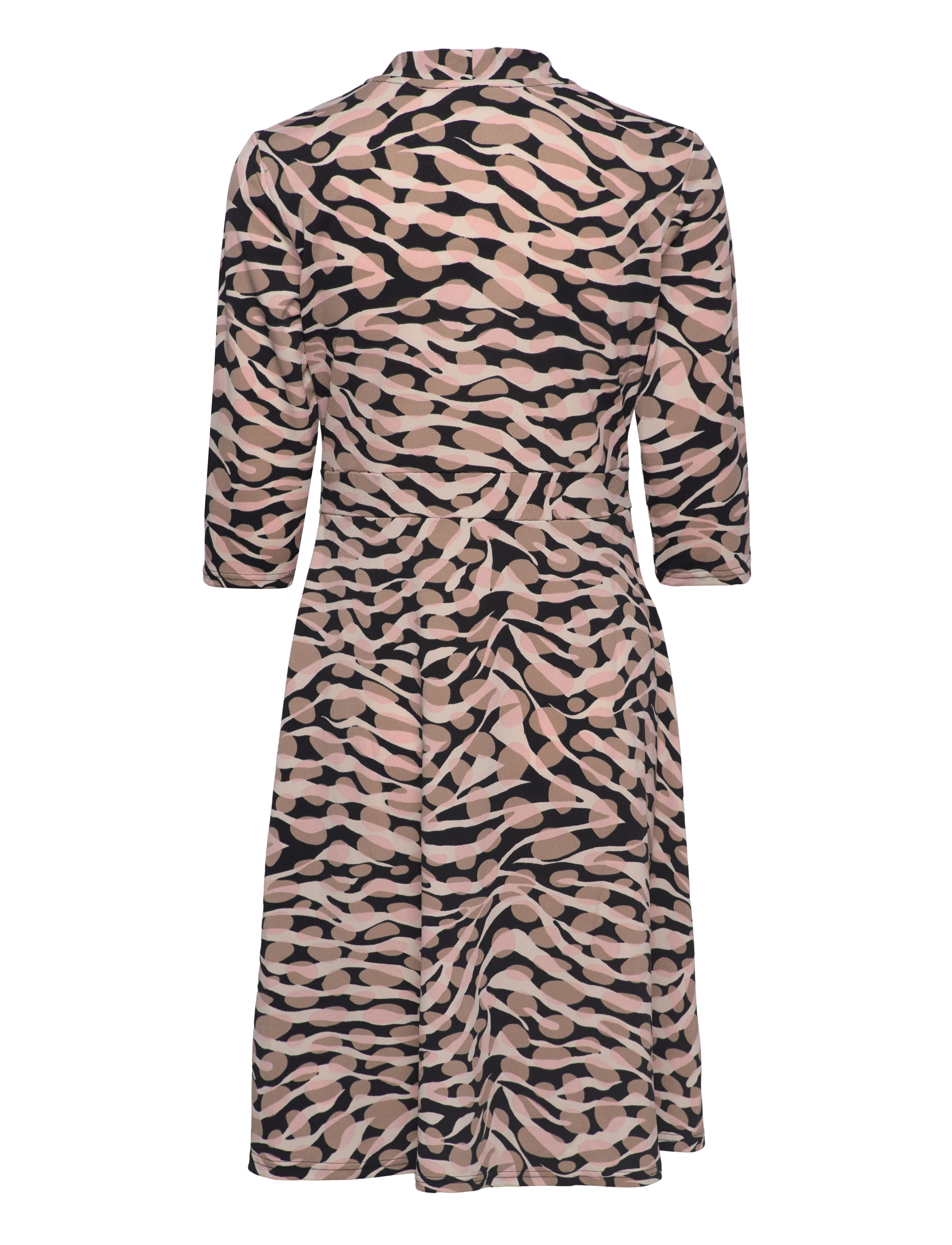 FREE/QUENT - FQYRSA-DRESS - black w. pale mauve - 1