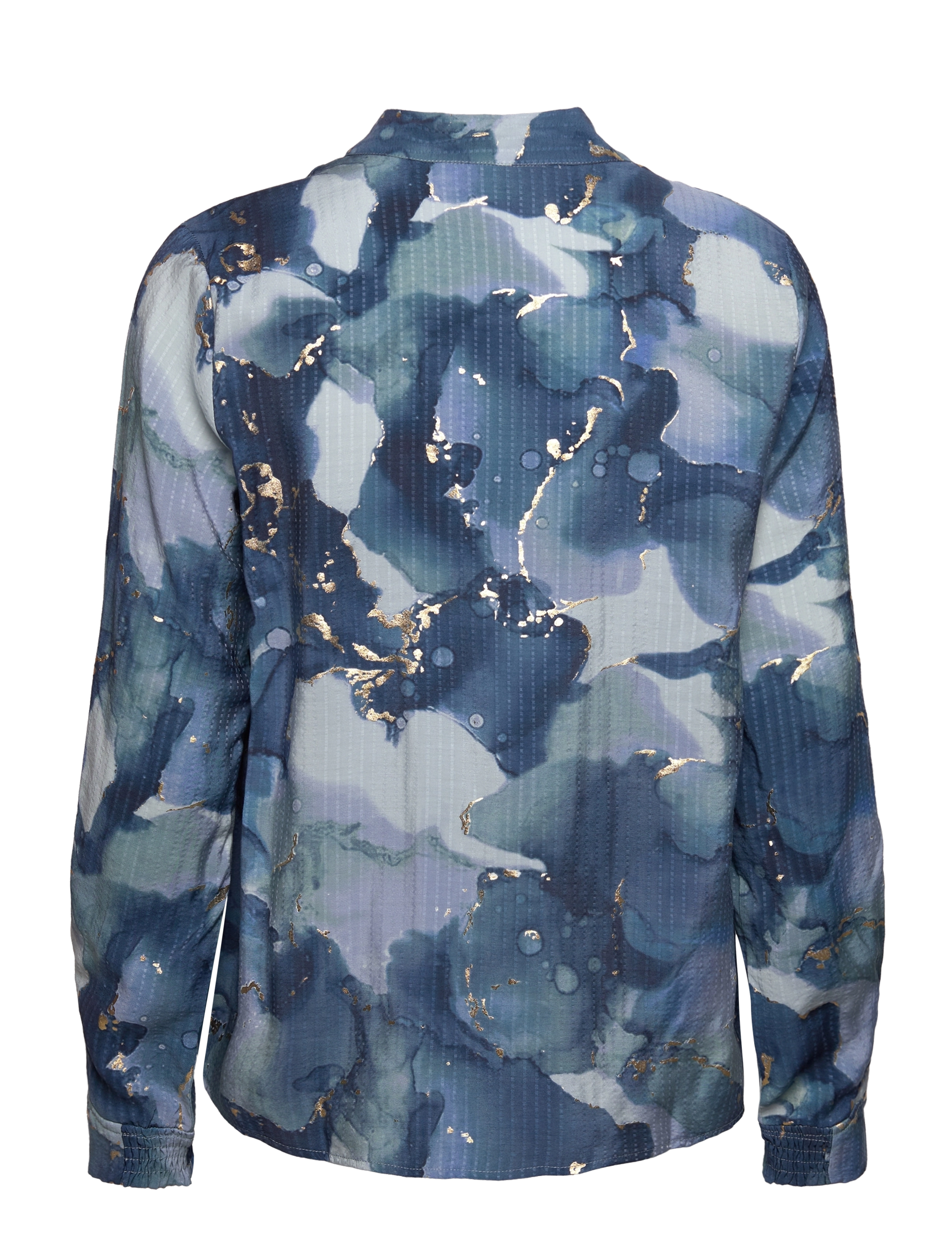 FREE/QUENT - FQNORMA-BLOUSE - black w. blue iolite - 1