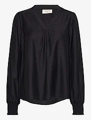 FREE/QUENT - FQSIRENA-BLOUSE - long-sleeved blouses - black - 0
