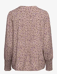 FREE/QUENT - FQTERESA-BLOUSE - blouses met lange mouwen - desert taupe w. heliotrope - 1