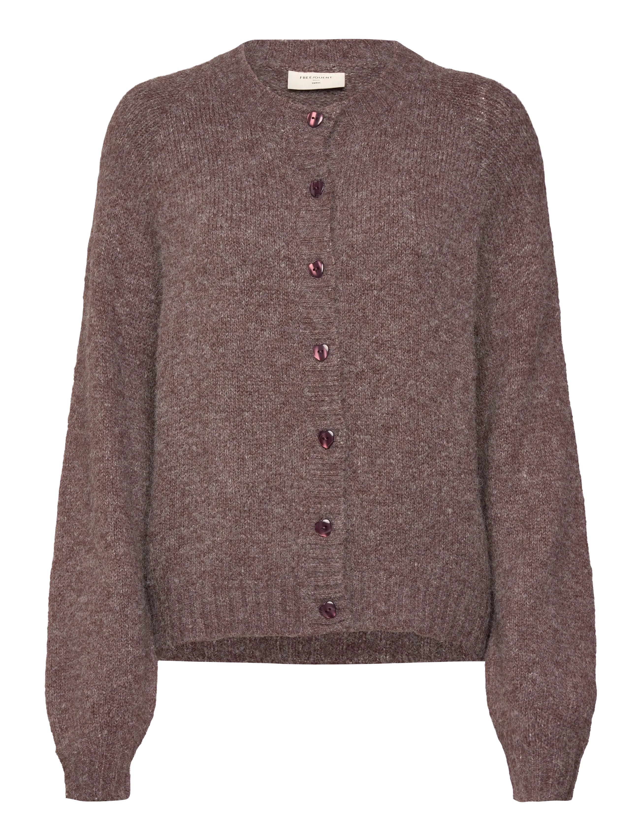 FREE/QUENT FQLOUISA-CAR - Cardigans - COFFEE BEAN MELANGE / brown