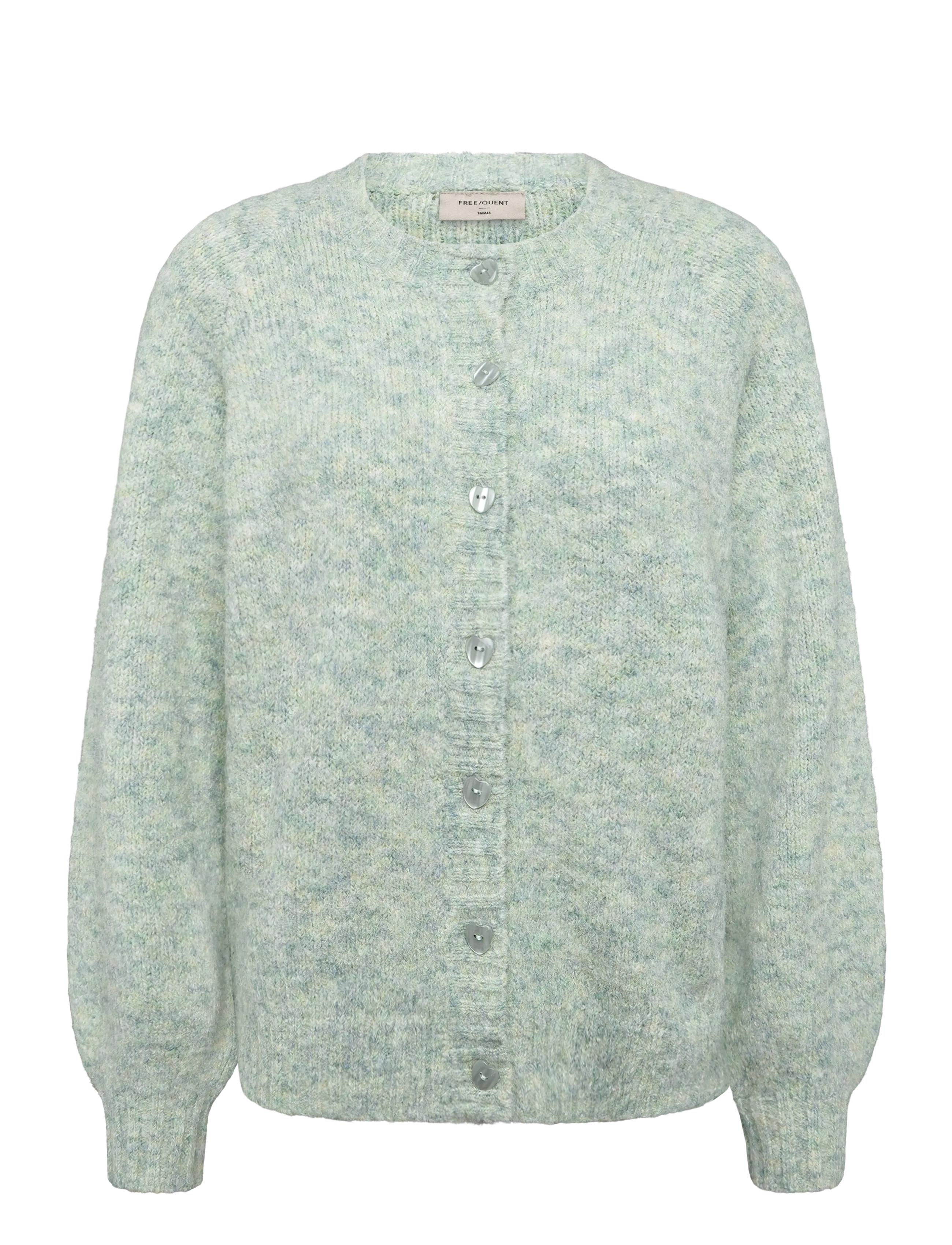 FREE/QUENT FQLOUISA-CAR - Koftor - ICEBERG GREEN MELANGE / green