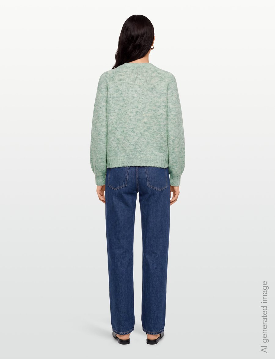 FREE/QUENT - FQLOUISA-CAR - kardiganid - iceberg green melange - 4