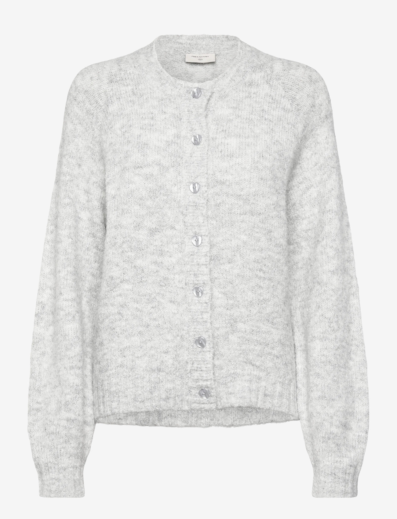 FREE/QUENT - FQLOUISA-CAR - cardigans - light grey melange - 0