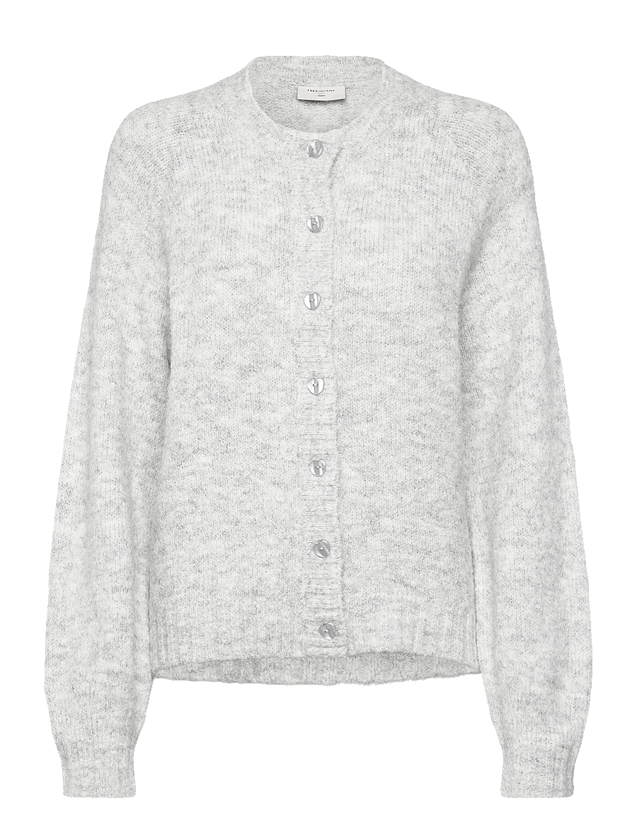 FREE/QUENT - FQLOUISA-CAR - kardiganid - light grey melange - 1
