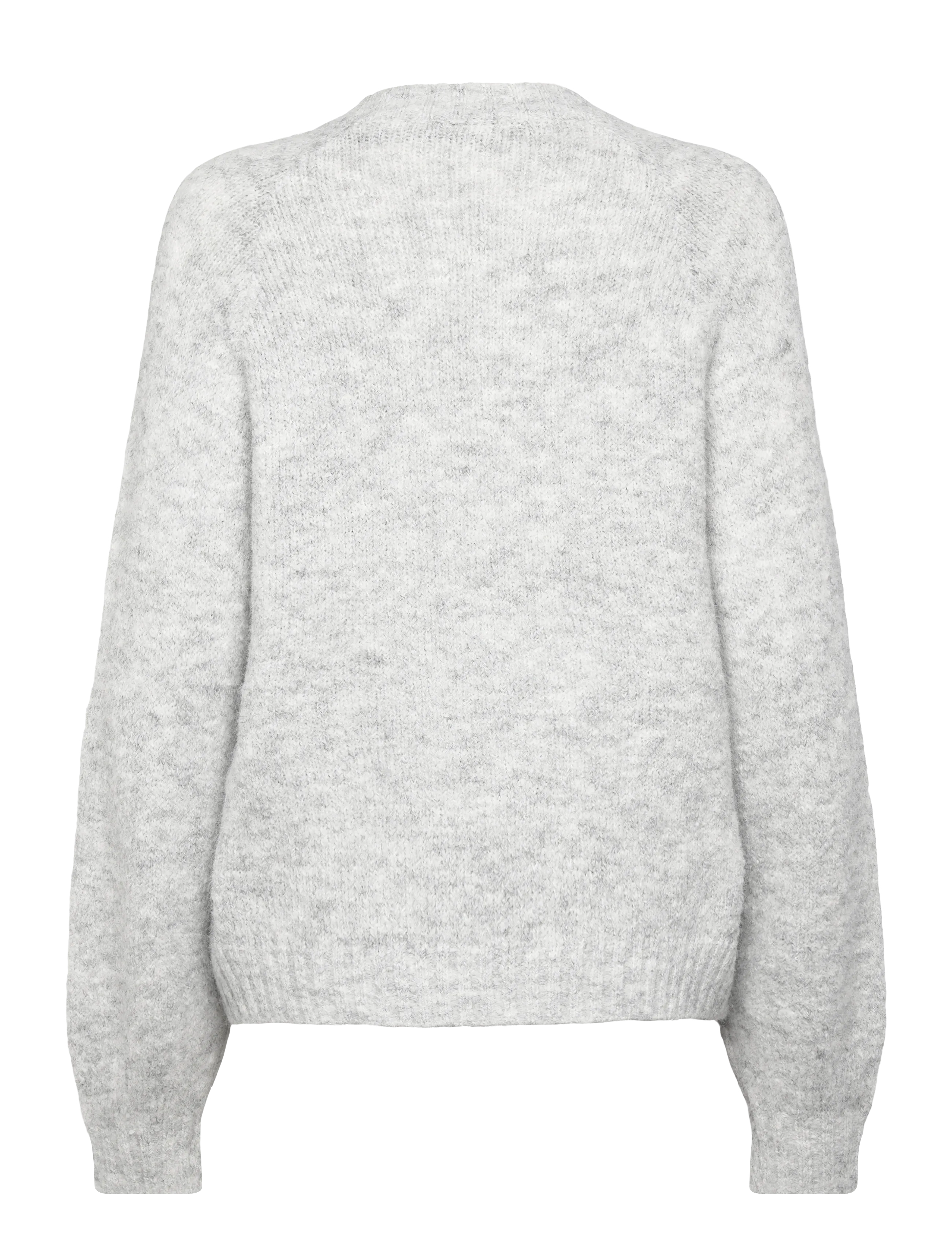 FREE/QUENT - FQLOUISA-CAR - koftor - light grey melange - 1