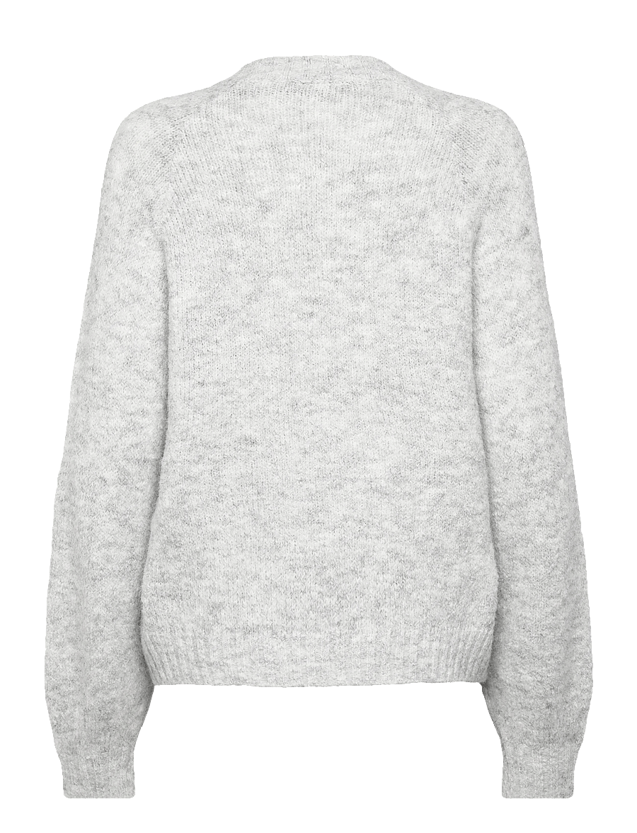 FREE/QUENT - FQLOUISA-CAR - kardiganid - light grey melange - 2