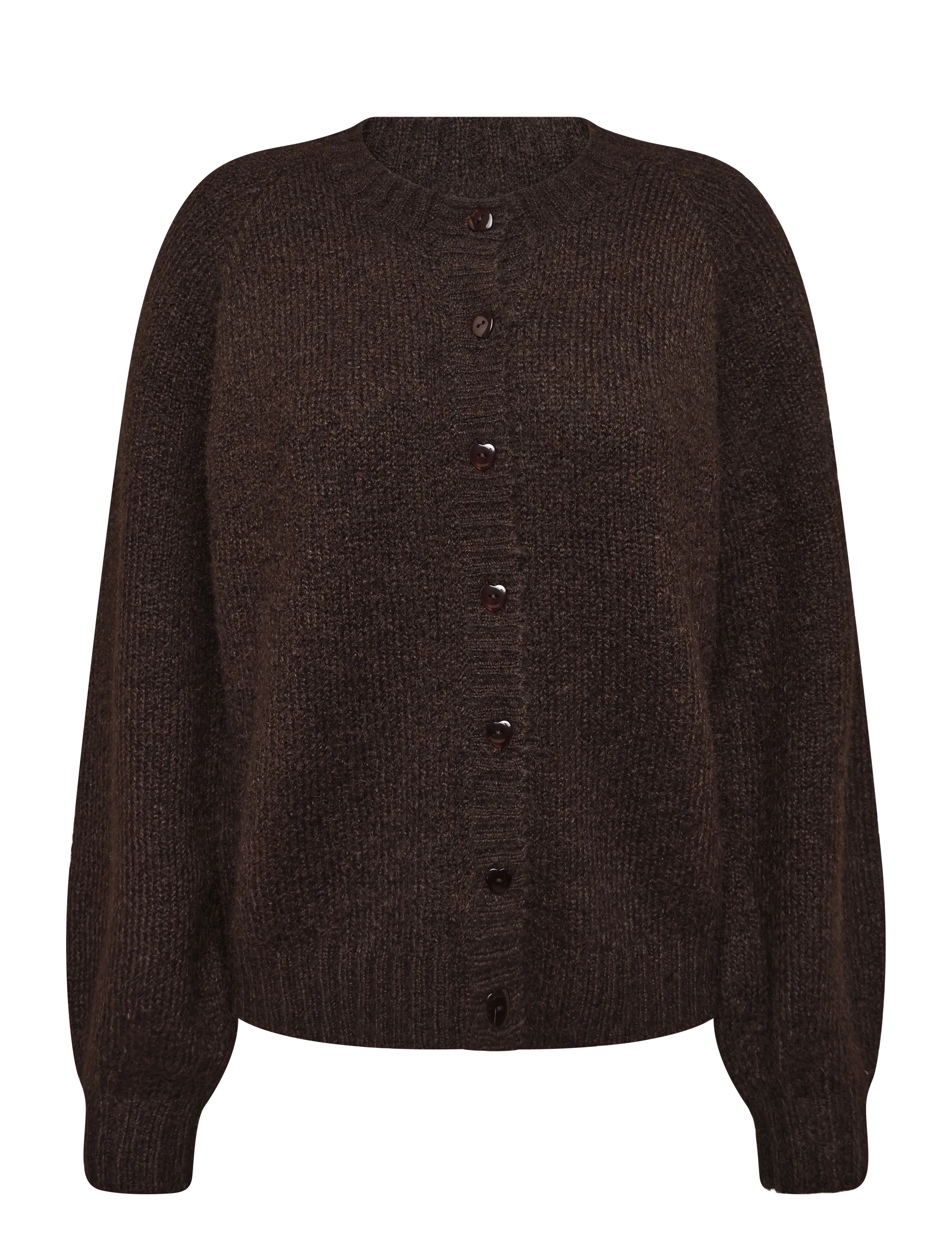 FREE/QUENT FQLOUISA-CAR - Koftor - MOLE MELANGE / brown