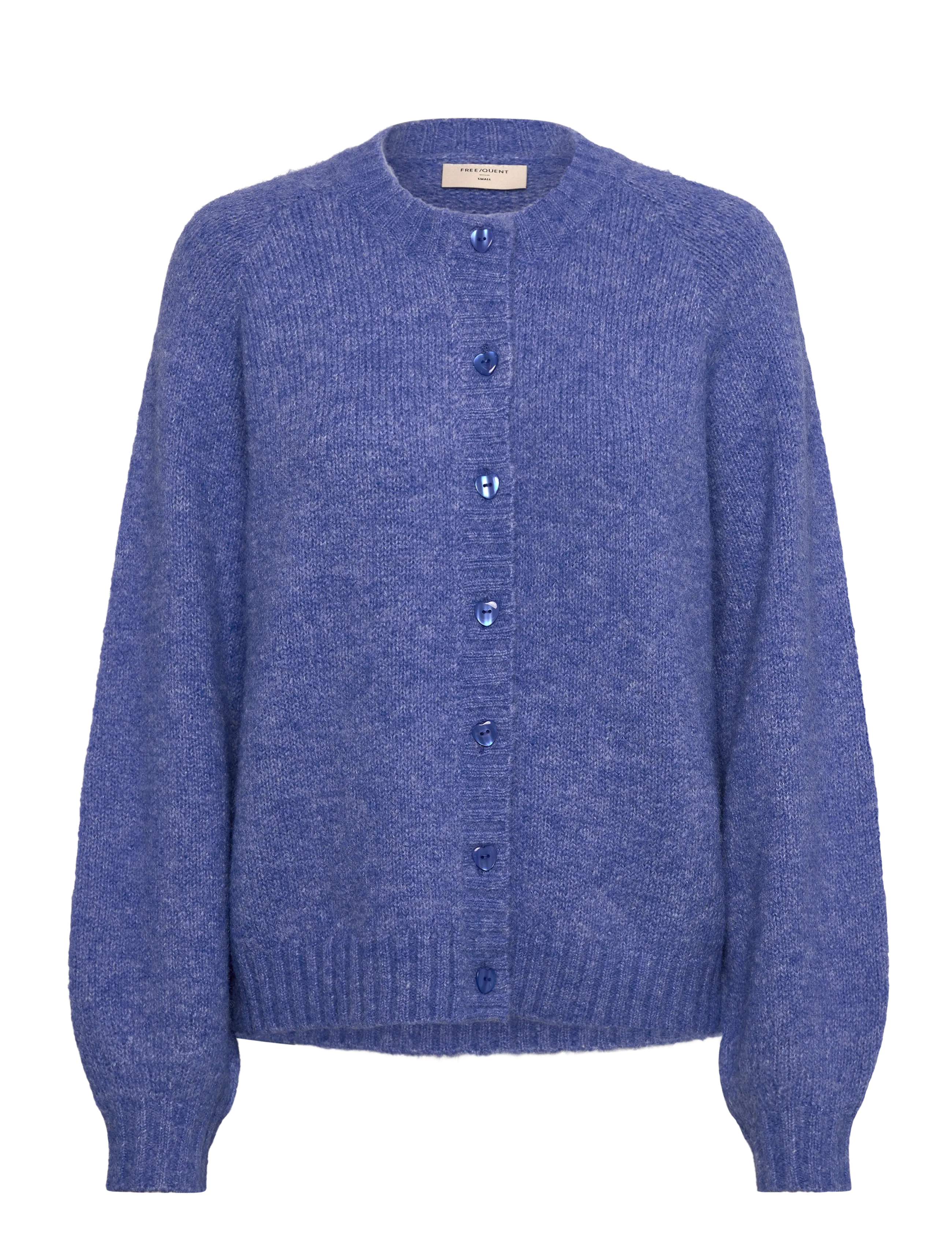 FREE/QUENT FQLOUISA-CAR - Cardigans - WEDGEWOOD MELANGE / blue