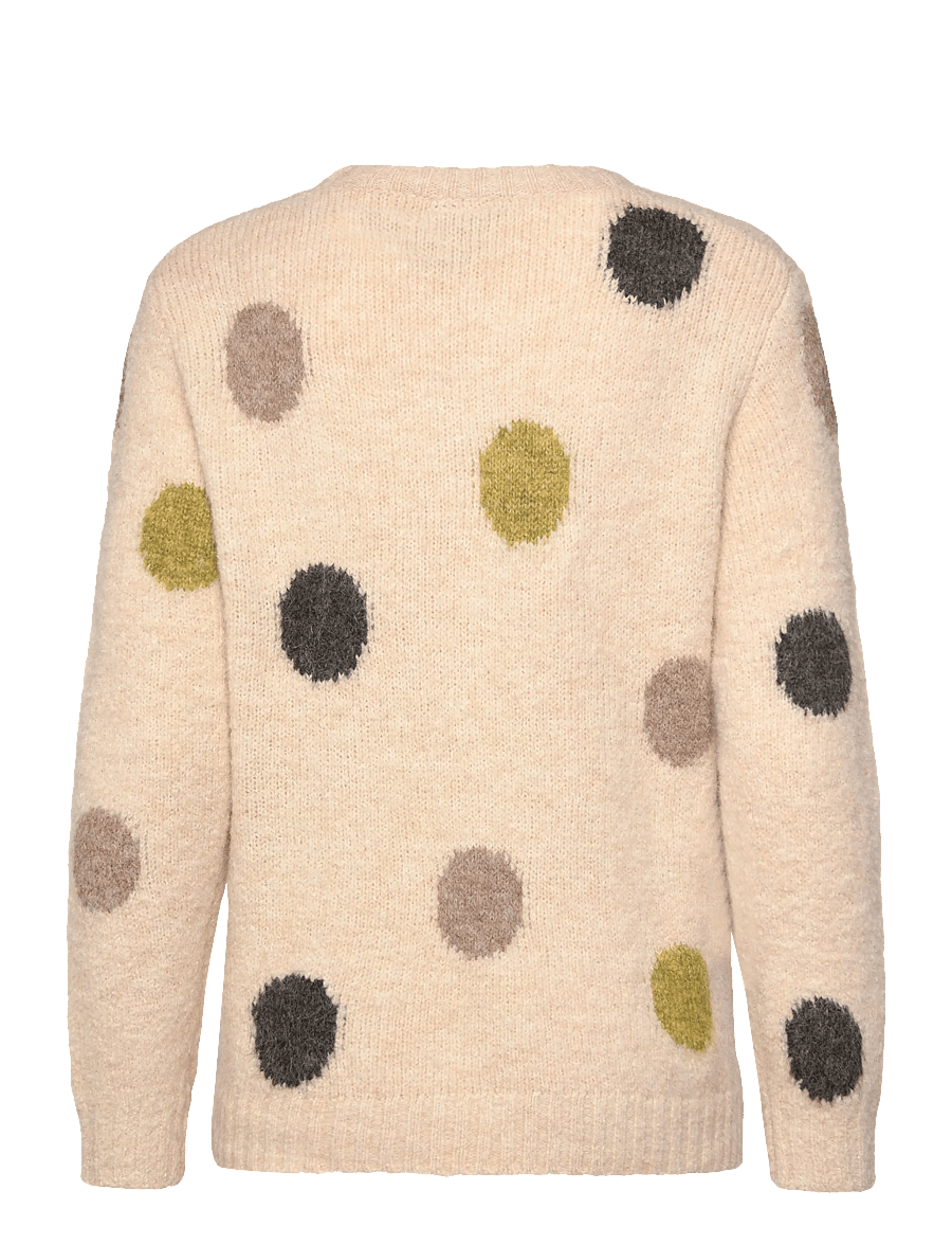 FREE/QUENT - FQLOUISA-PULLOVER - pullover - moonbeam mel w a. bronze mel - 2