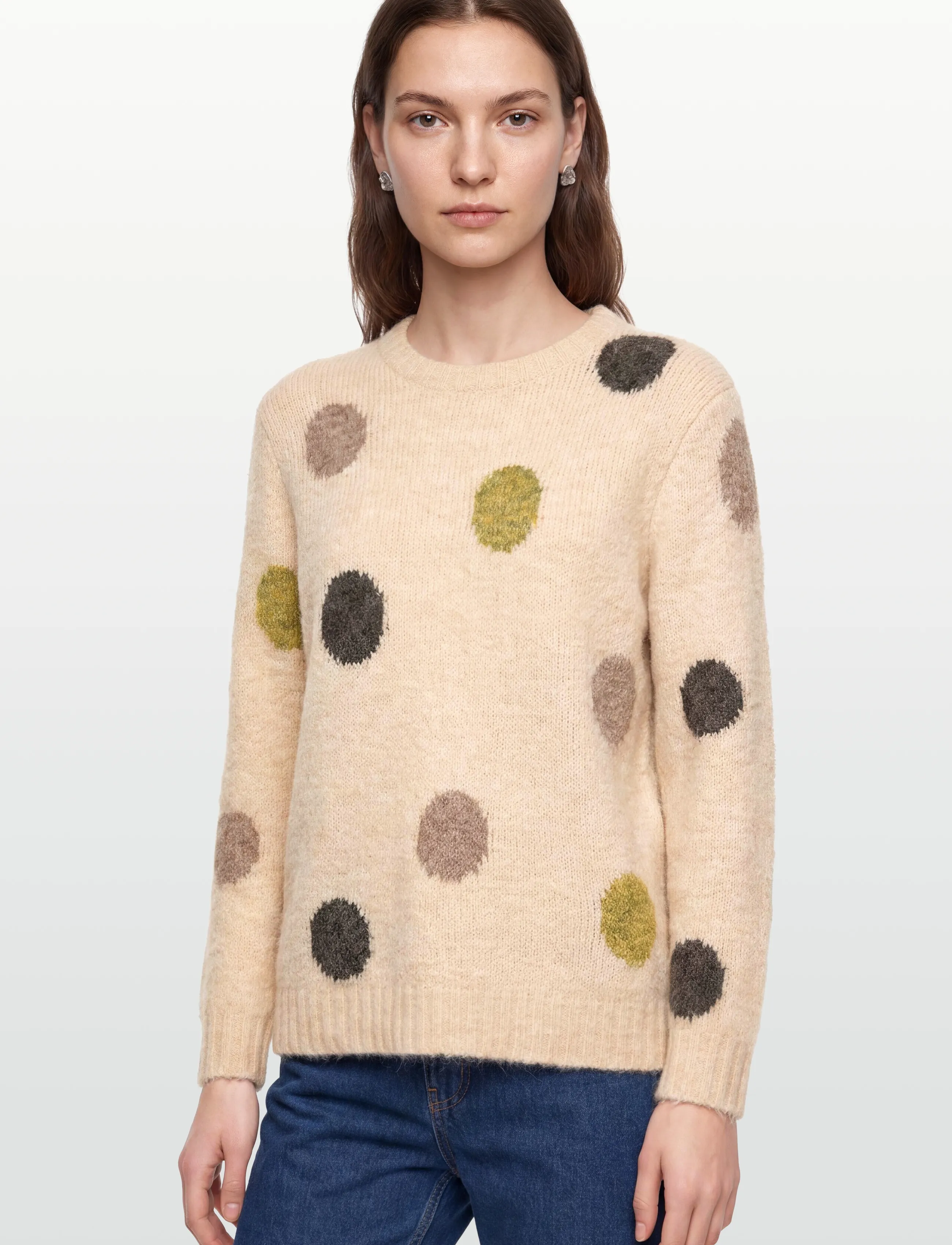 FREE/QUENT - Pullover  - pullover - moonbeam mel w a. bronze mel - 3