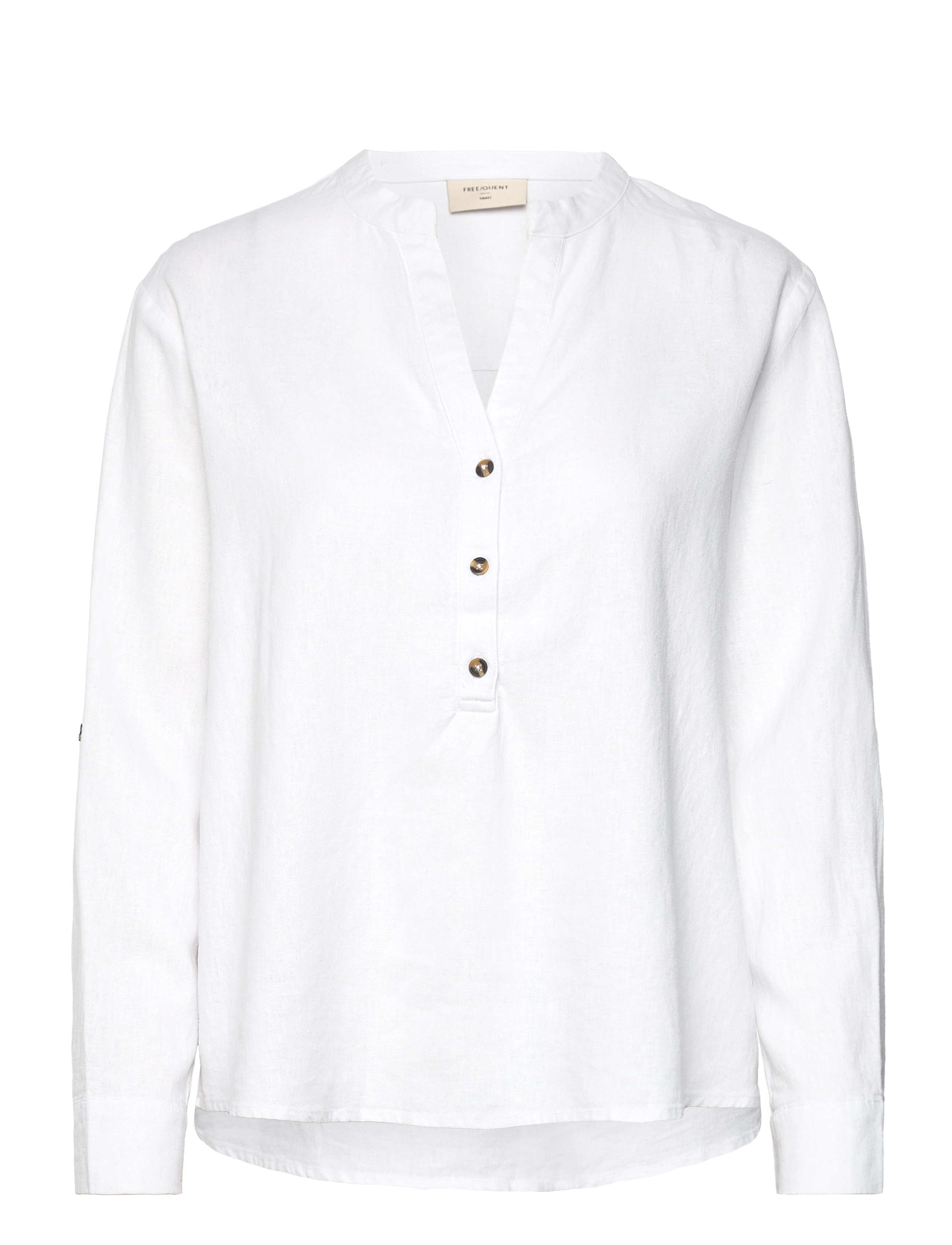 FREE/QUENT FQLAVA-SHIRT - Bluser & Skjorter - BRILLIANT WHITE / white