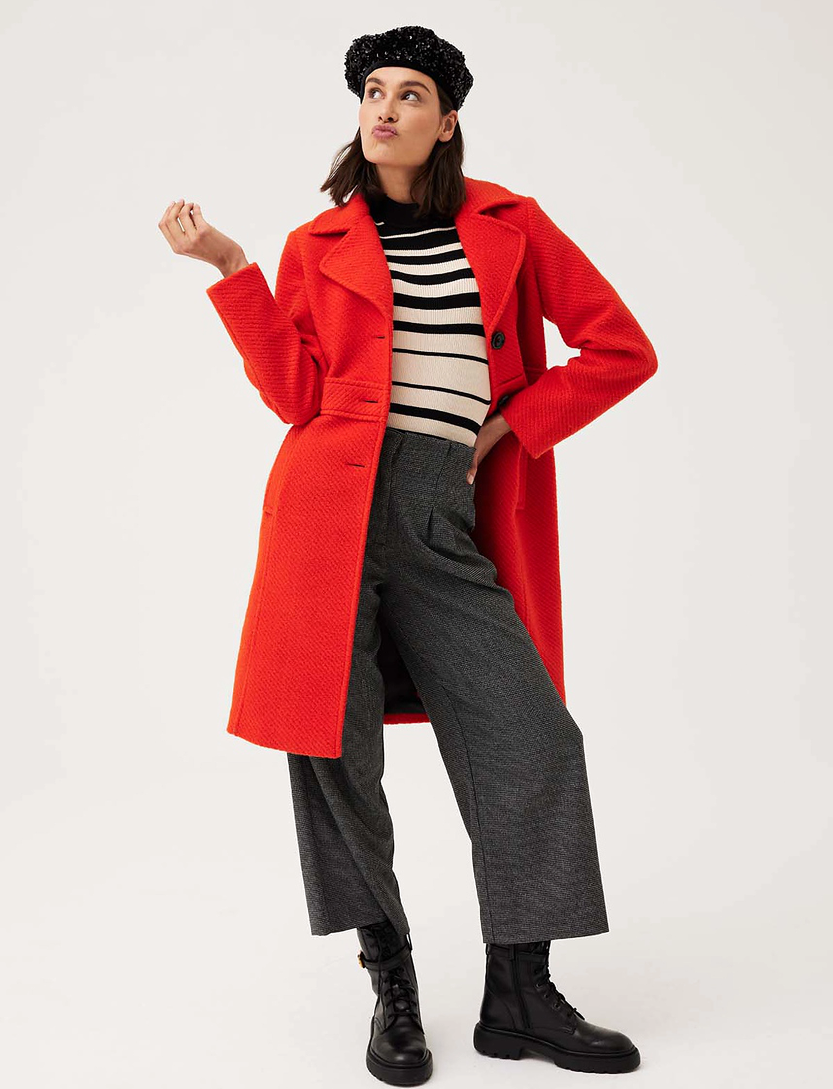 FREE/QUENT - FQREDY-JACKET - rococco red - 2