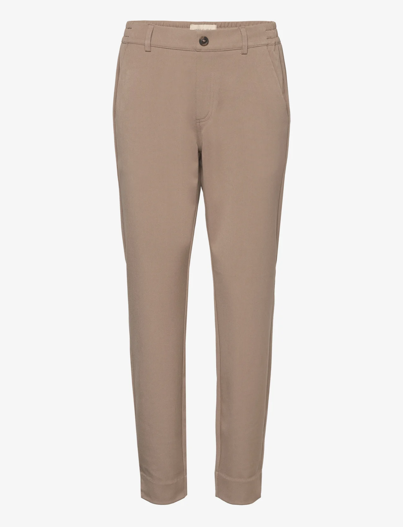 FREE/QUENT - FQBASE-PANT - chinosy - desert taupe - 0