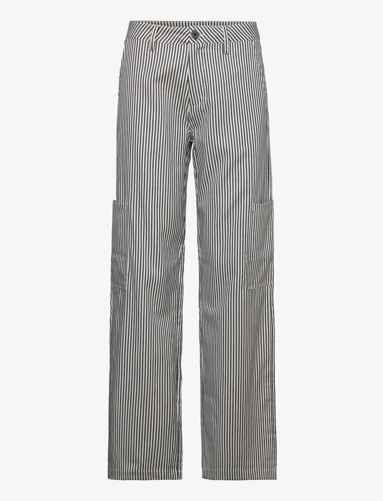 FREE/QUENT - FQMELLA-PANT - cargobyxor - medieval blue w. off-white - 0