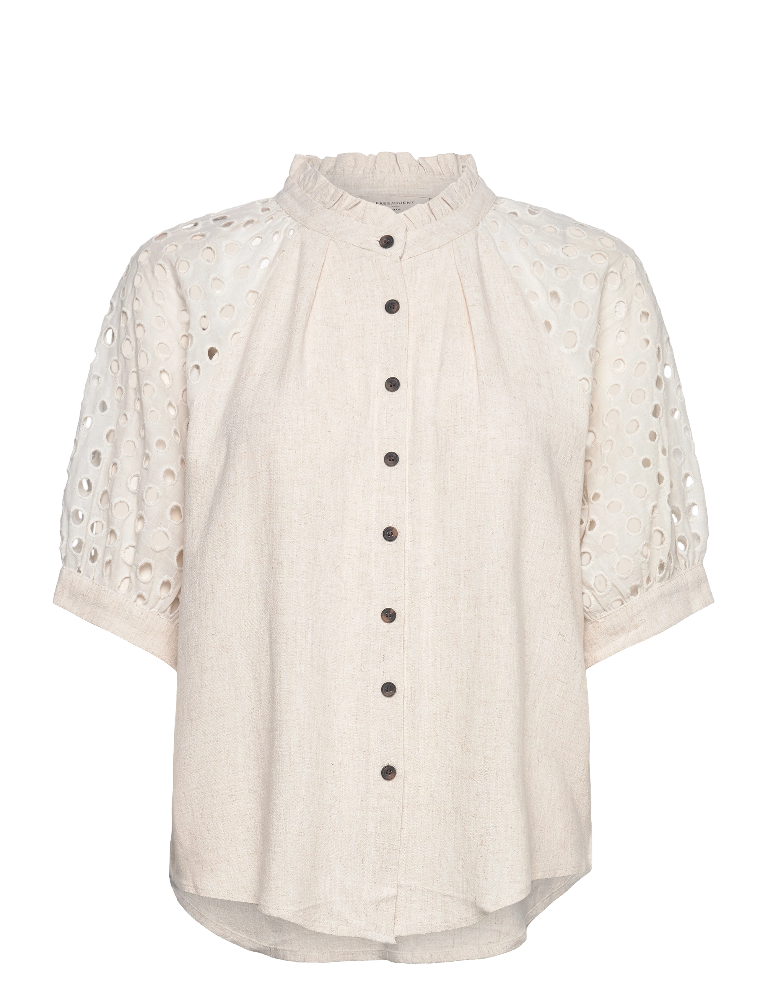 FQLARA-BLOUSE - MOONBEAM MELANGE