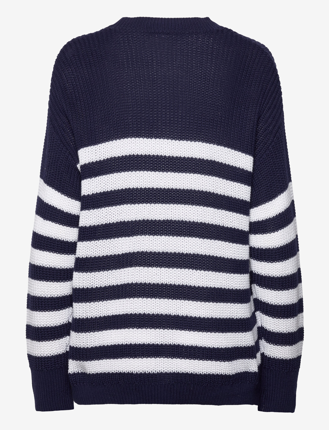 FREE/QUENT - FQIBEN-PULLOVER - höstkläder - navy blazer w. brilliant white - 1