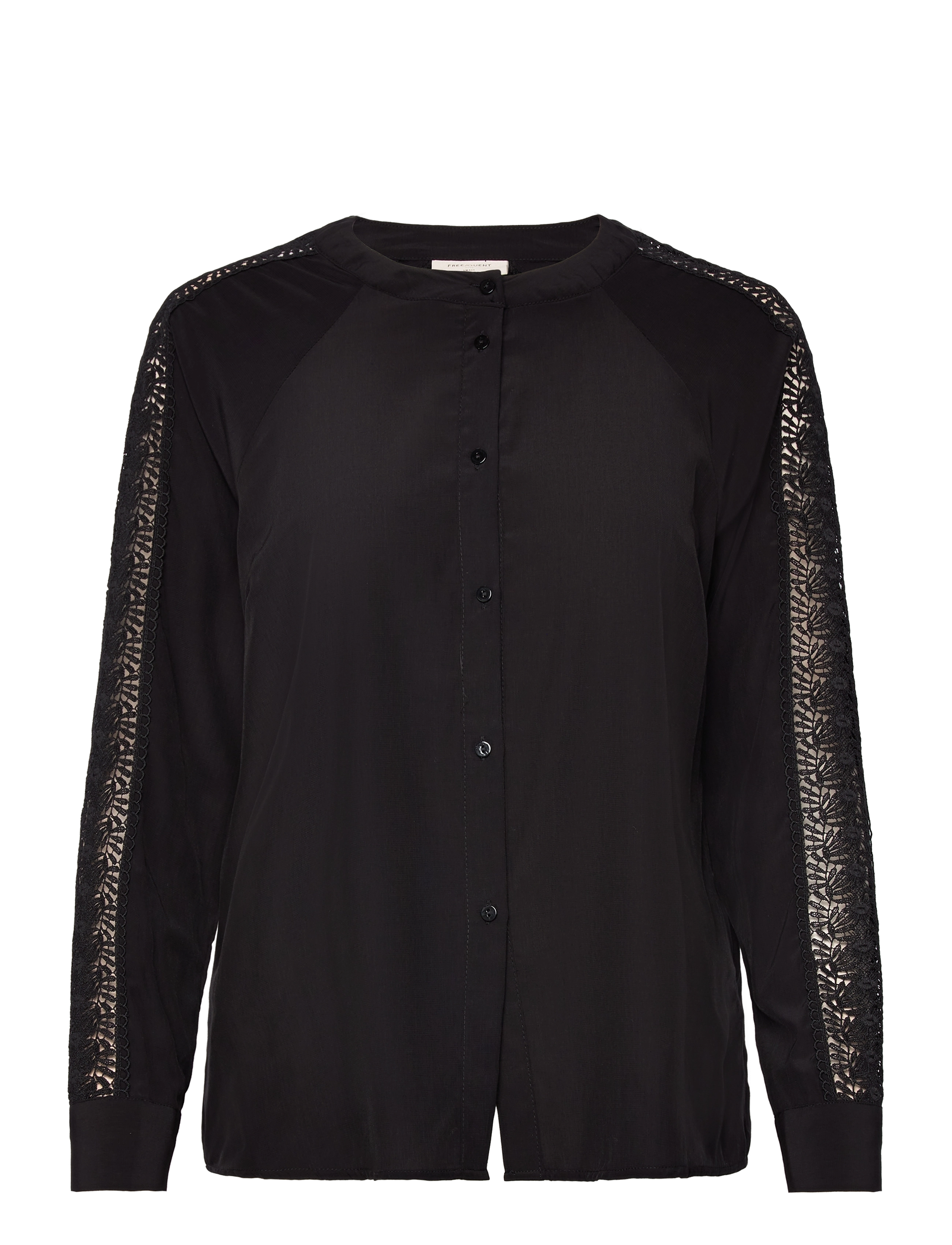 FREE/QUENT FQSWEETLY-SHIRT - Skjorter - BLACK / black