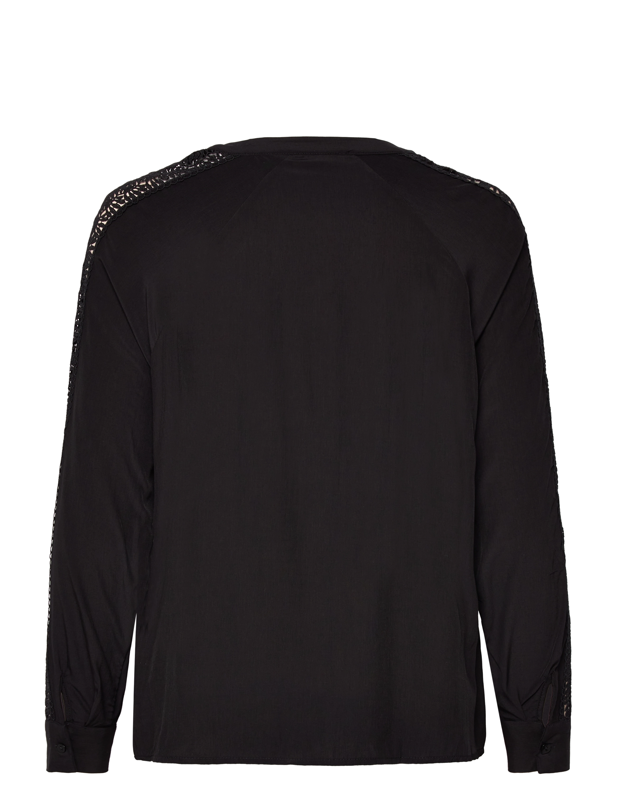 FREE/QUENT - FQSWEETLY-SHIRT - langærmede skjorter - black - 1