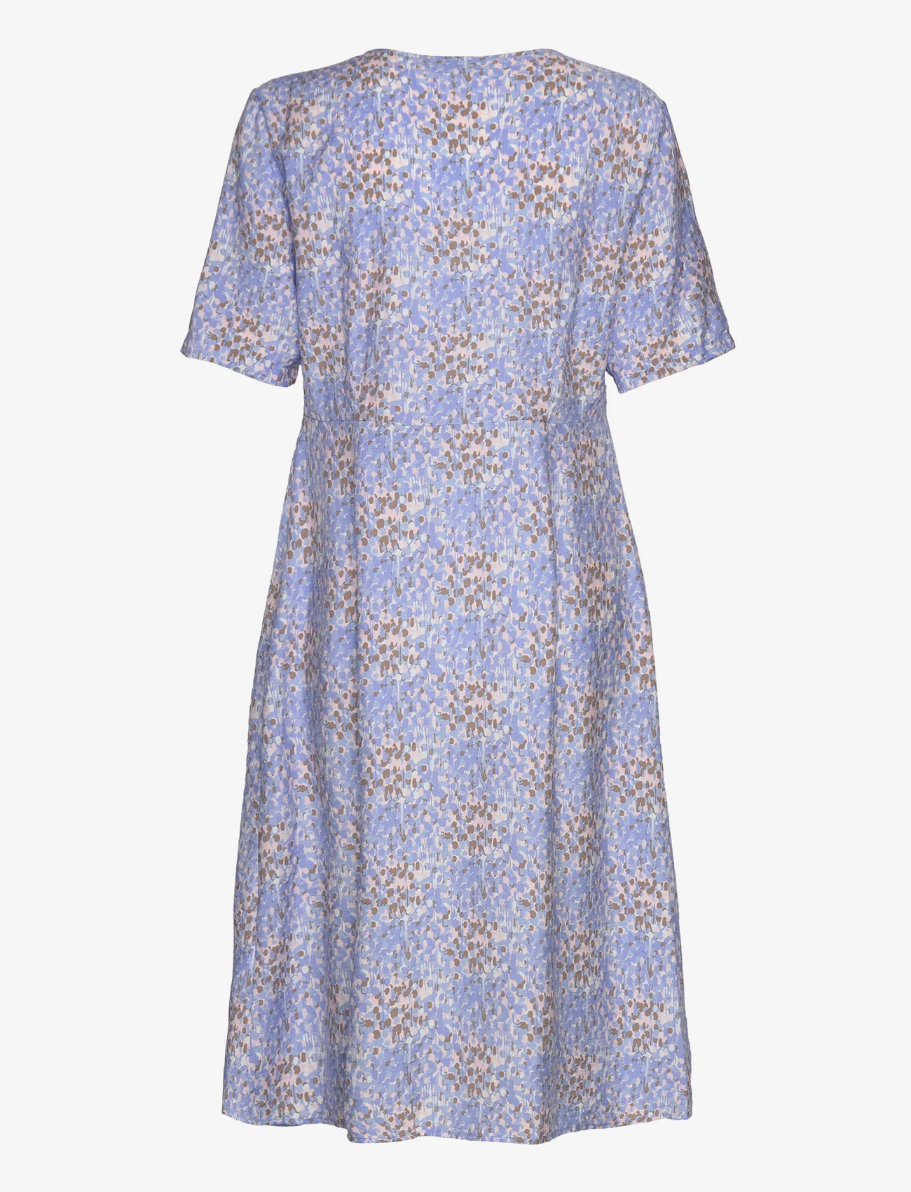 FREE/QUENT - FQCAREY-DRESS - sukienki letnie - chambray blue w. navy blazer - 1