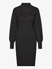 FREE/QUENT - FQTORFI-DRESS - strikkede kjoler - black - 0