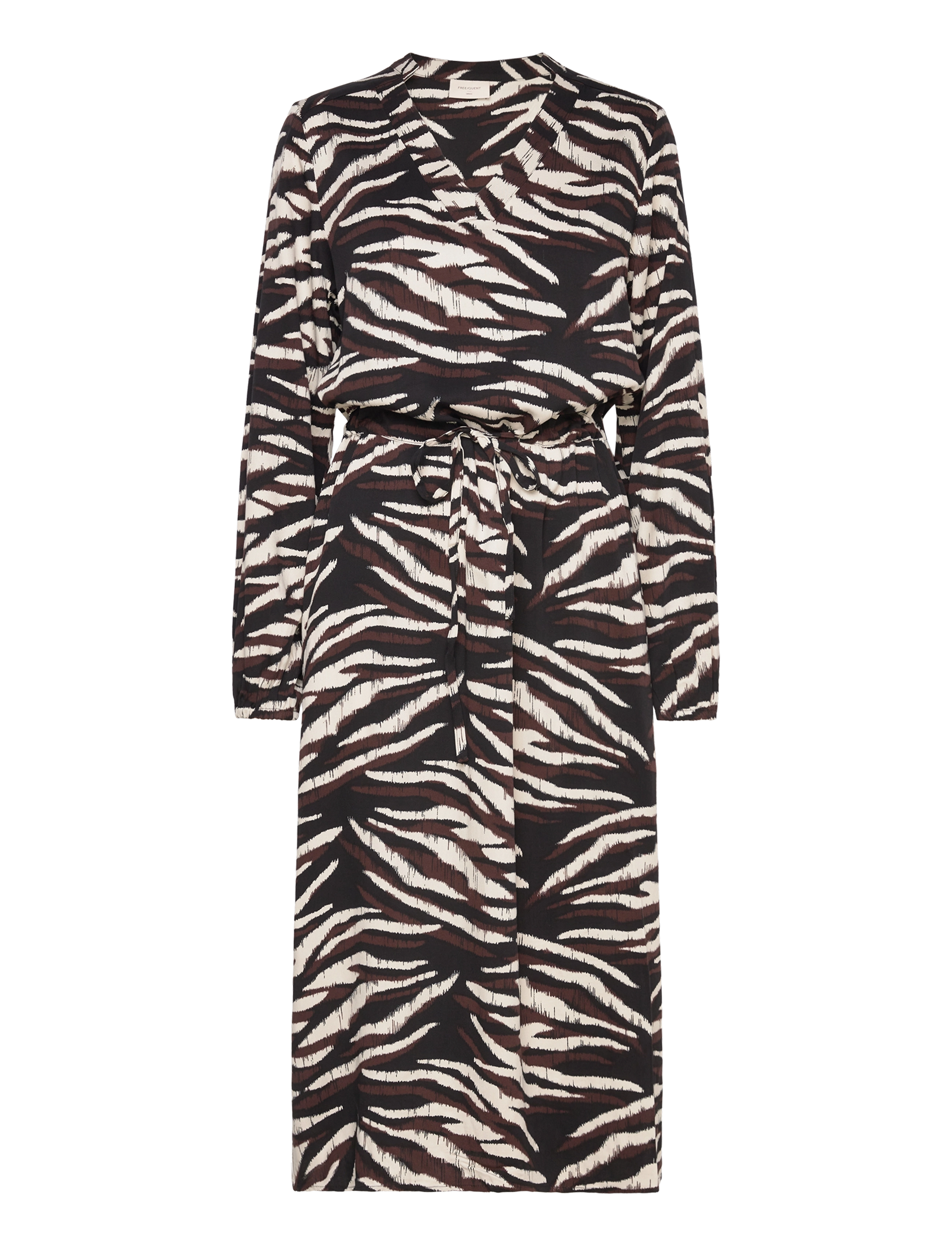FREE/QUENT FQCAMELI-DRESS - Kleidid - BLACK W. MOONBEAM / black