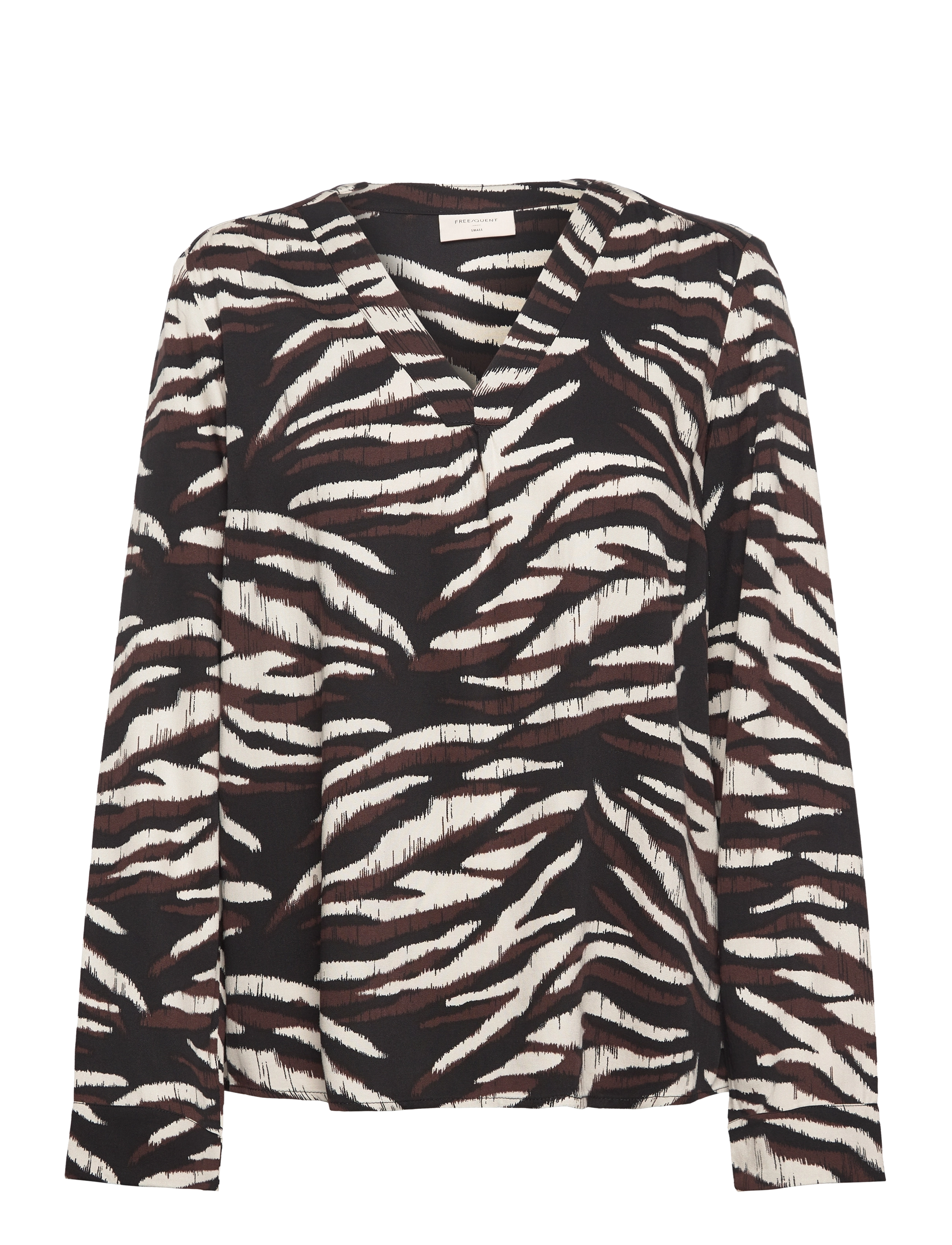 FQCAMELI-BLOUSE - BLACK W. MOONBEAM