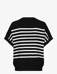 FREE/QUENT - FQANI-PULLOVER - jumpers - black w. off-white - 1