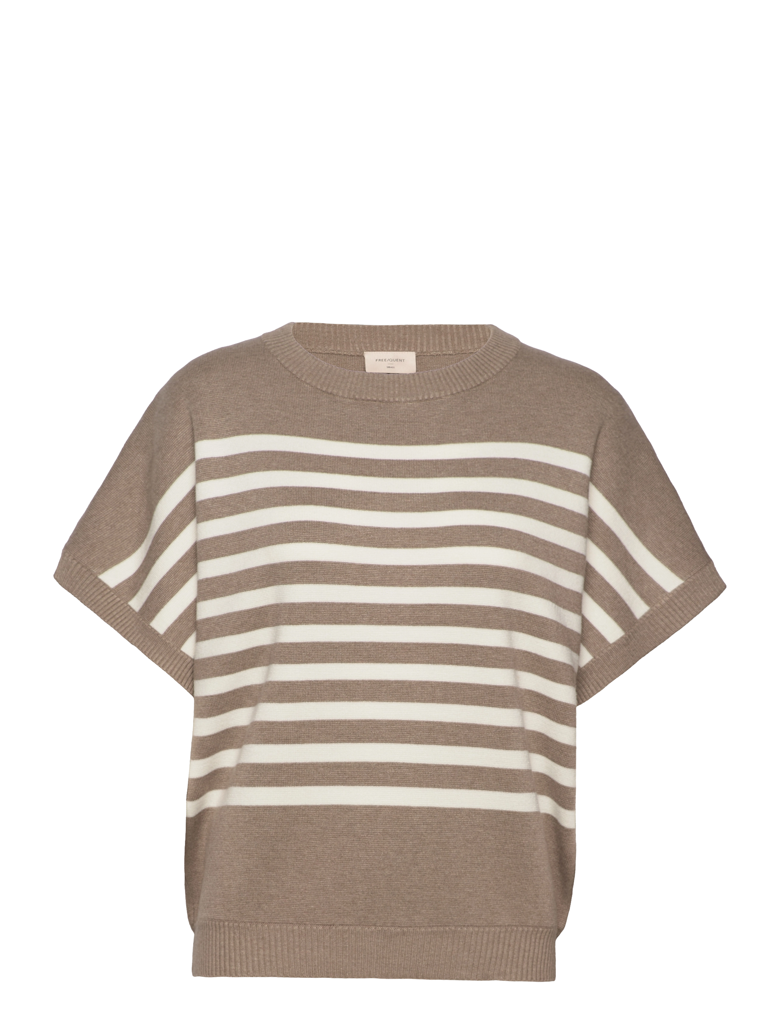 FQANI-PULLOVER - DESERT TAUPE W. OFF-WHITE