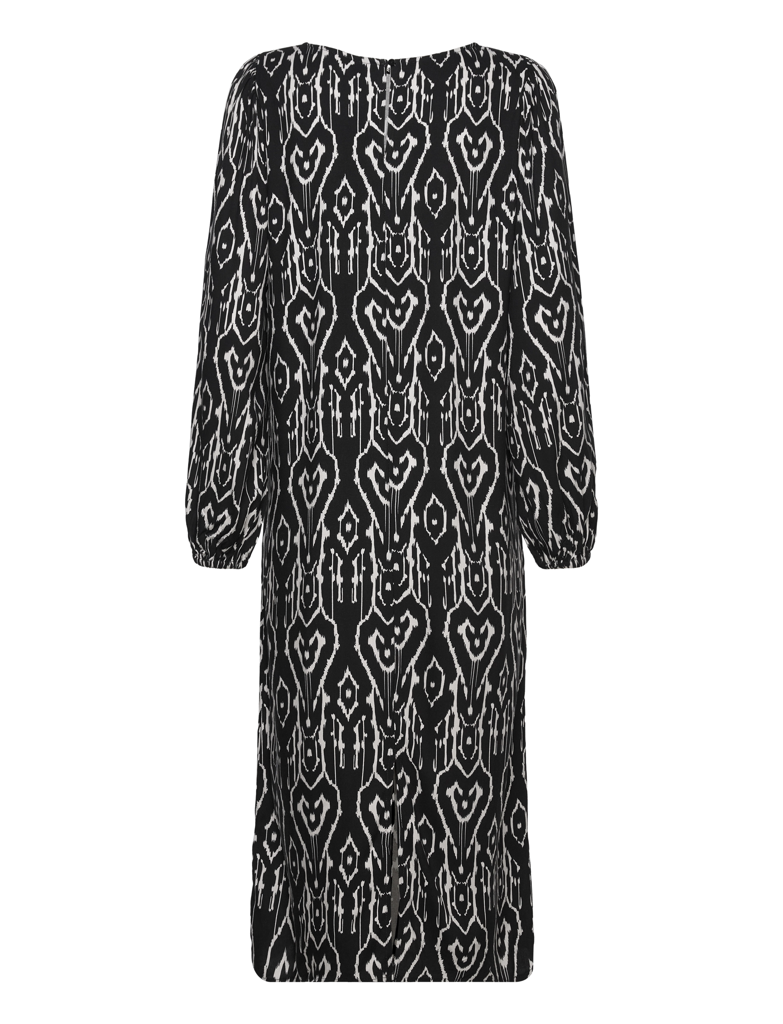 FREE/QUENT - FQTIRI-DRESS - laveste priser - black w. off-white - 1