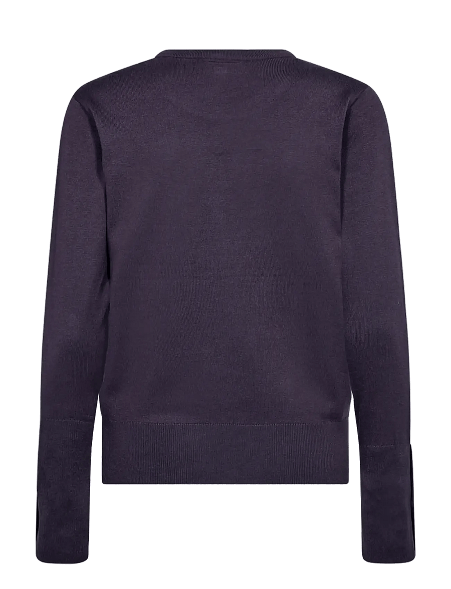 FREE/QUENT - FQKATIE-PULLOVER - stickade tröjor - nightshade - 1