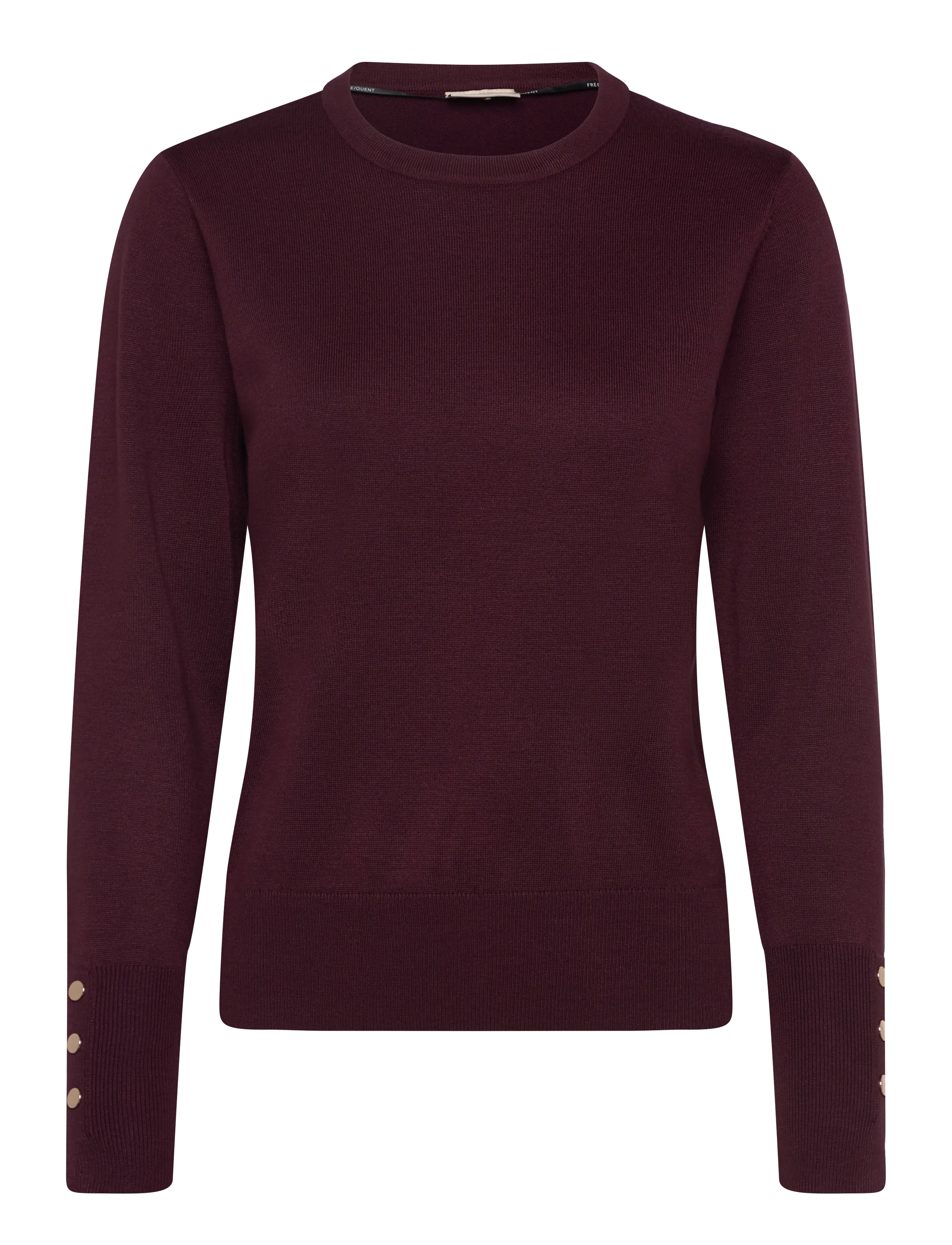 FREE/QUENT FQKATIE-PULLOVER - Kleidung - PORT ROYALE / burgundy