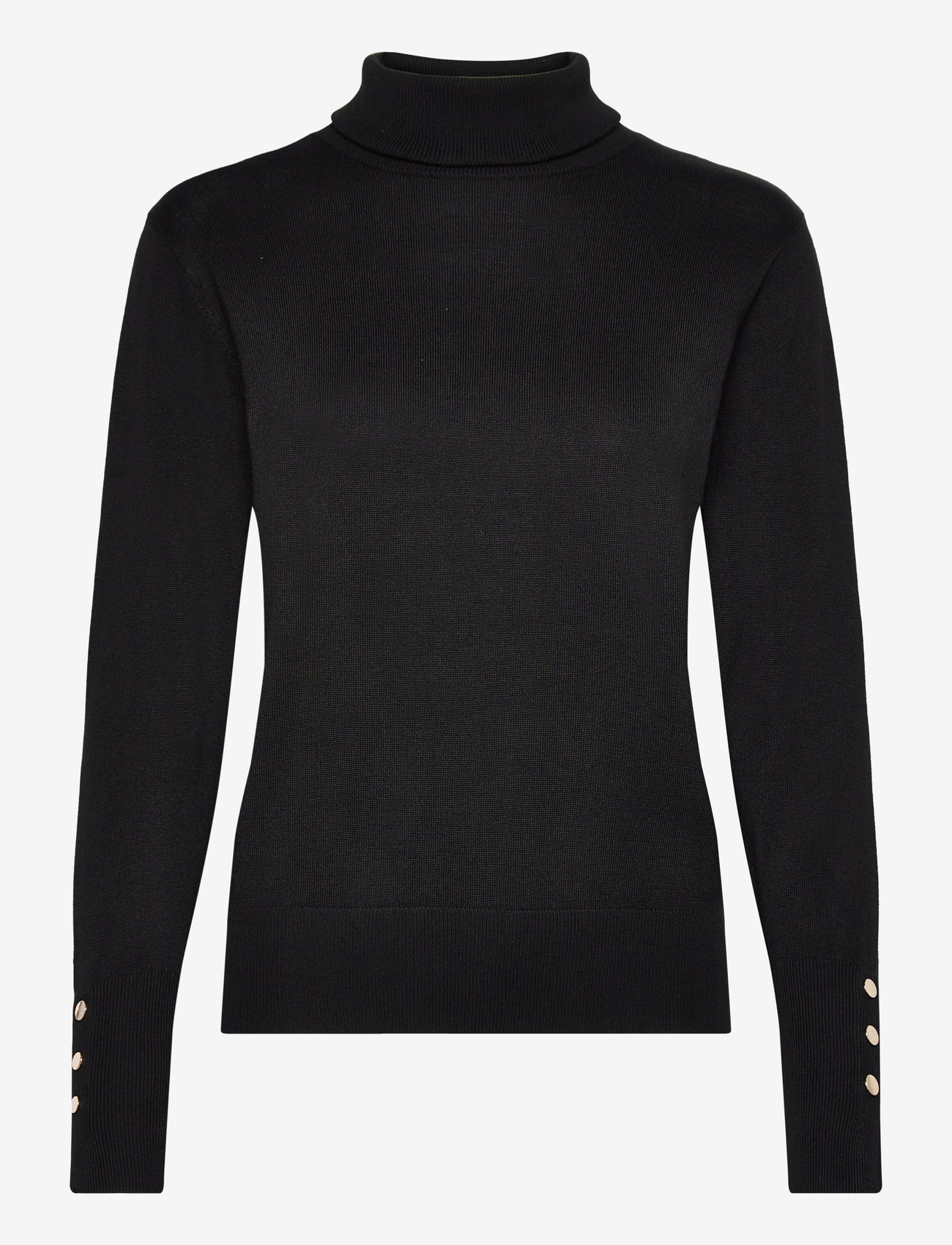 FREE/QUENT - FQKATIE-PULLOVER - stickade tröjor - black - 0