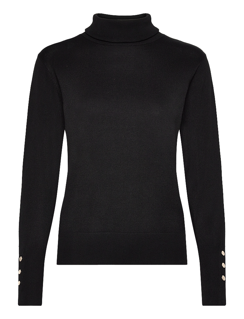 FREE/QUENT - FQKATIE-PULLOVER - stickade tröjor - black - 0