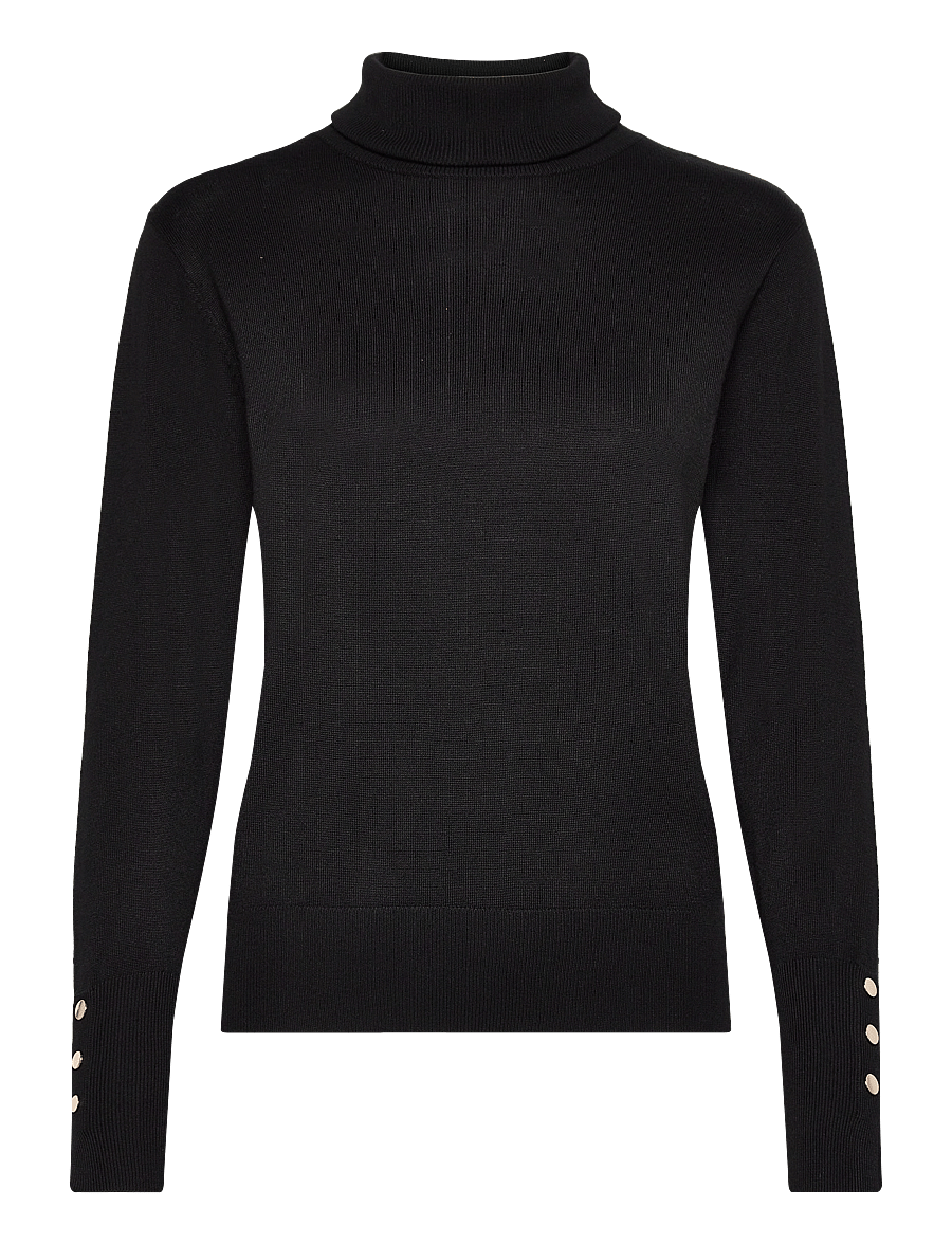 FREE/QUENT - FQKATIE-PULLOVER - stickade tröjor - black - 0