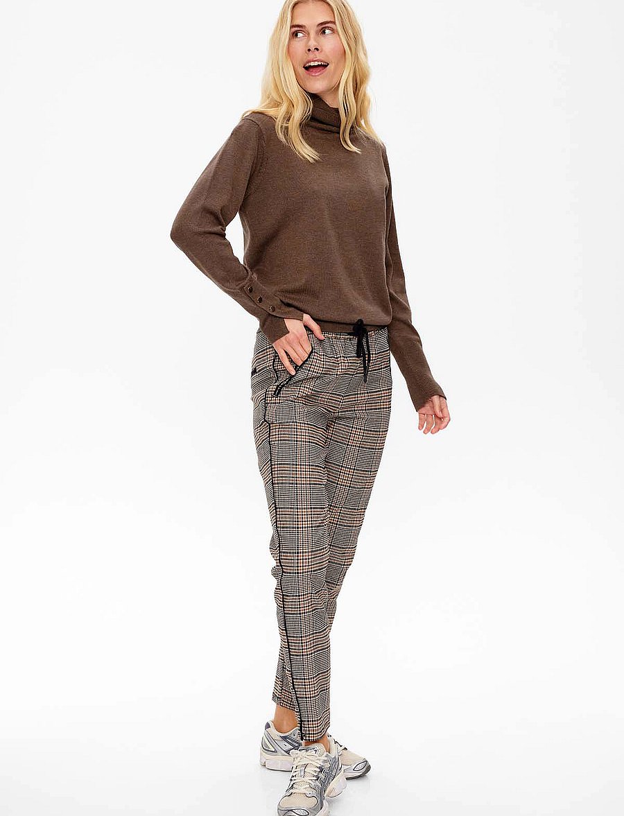 FREE/QUENT - FQKATIE-PULLOVER - pullover - morel melange - 0