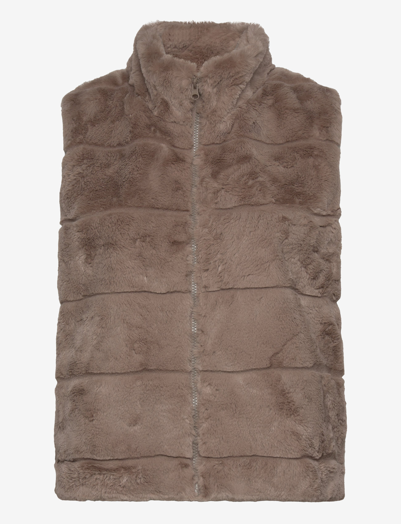 FREE/QUENT - FQFOXY-WAISTCOAT - höstjackor - desert taupe - 1