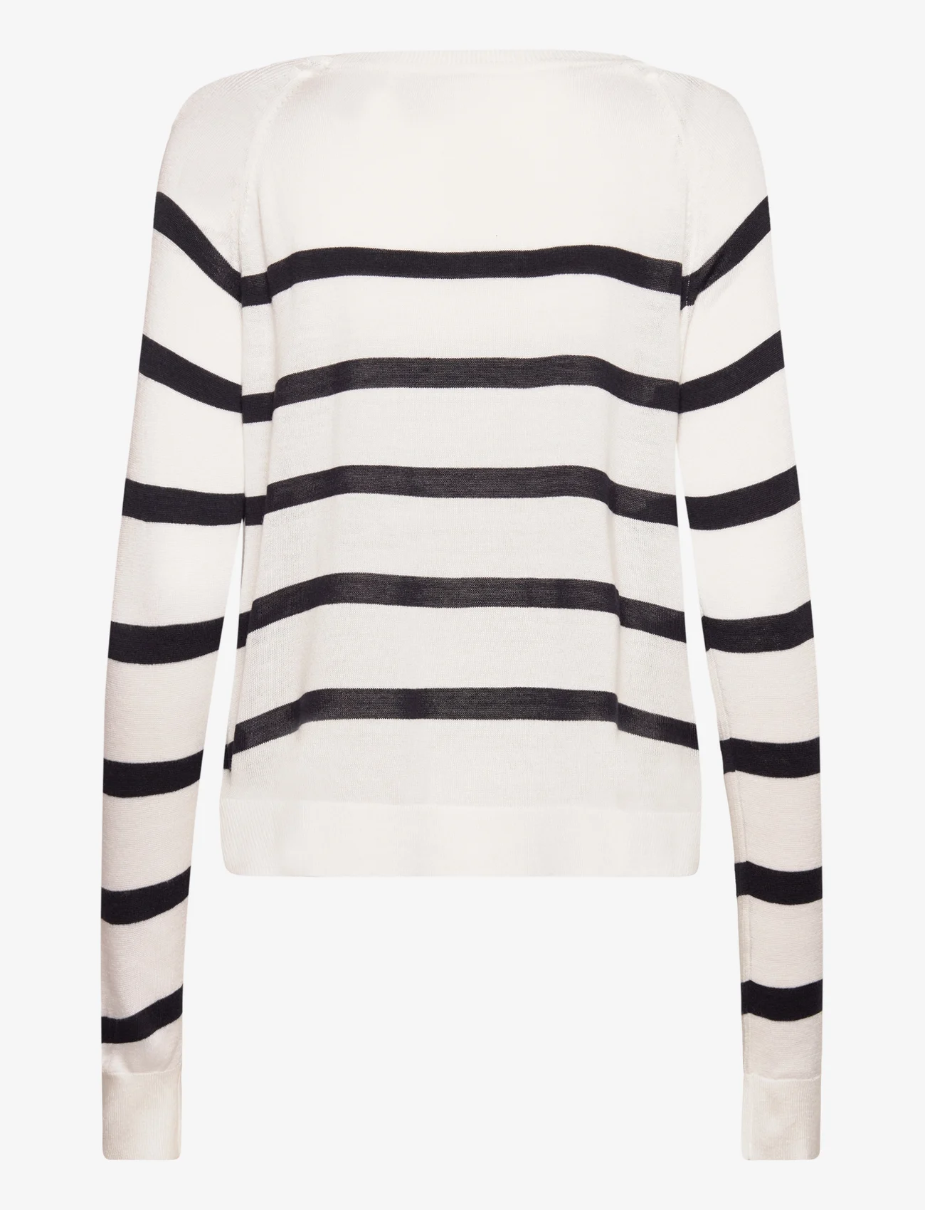 FREE/QUENT - FQEFFIE-PULLOVER - neulepuserot - off-white w. salute - 1