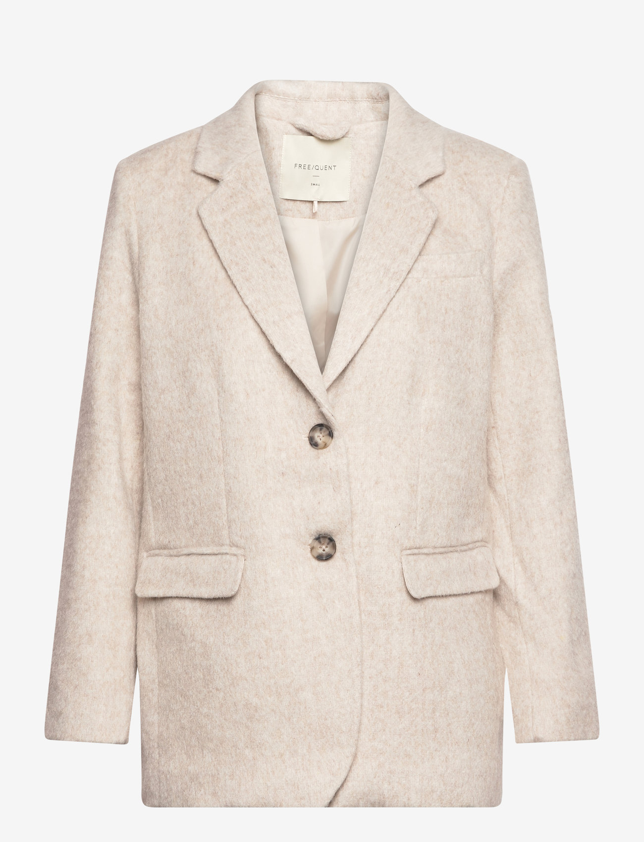FREE/QUENT - FQSALO-JACKET - wolljacken - moonbeam melange - 1