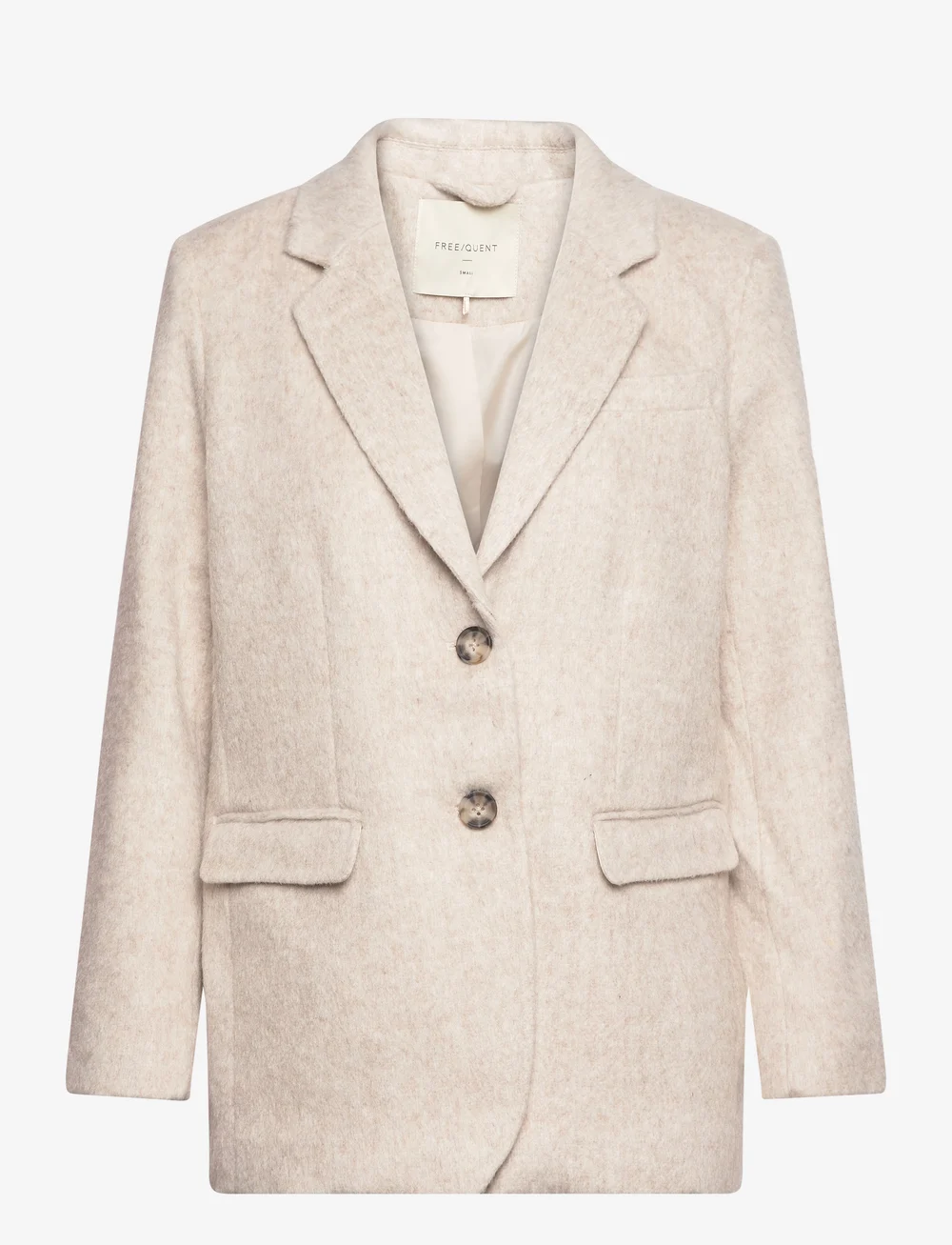 FREE/QUENT - FQSALO-JACKET - ulljackor - moonbeam melange - 1