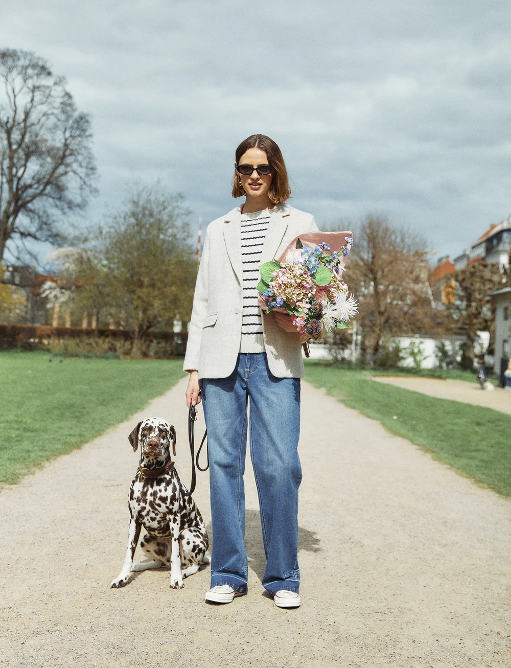 FREE/QUENT - FQSALO-JACKET - ulljackor - moonbeam melange - 3