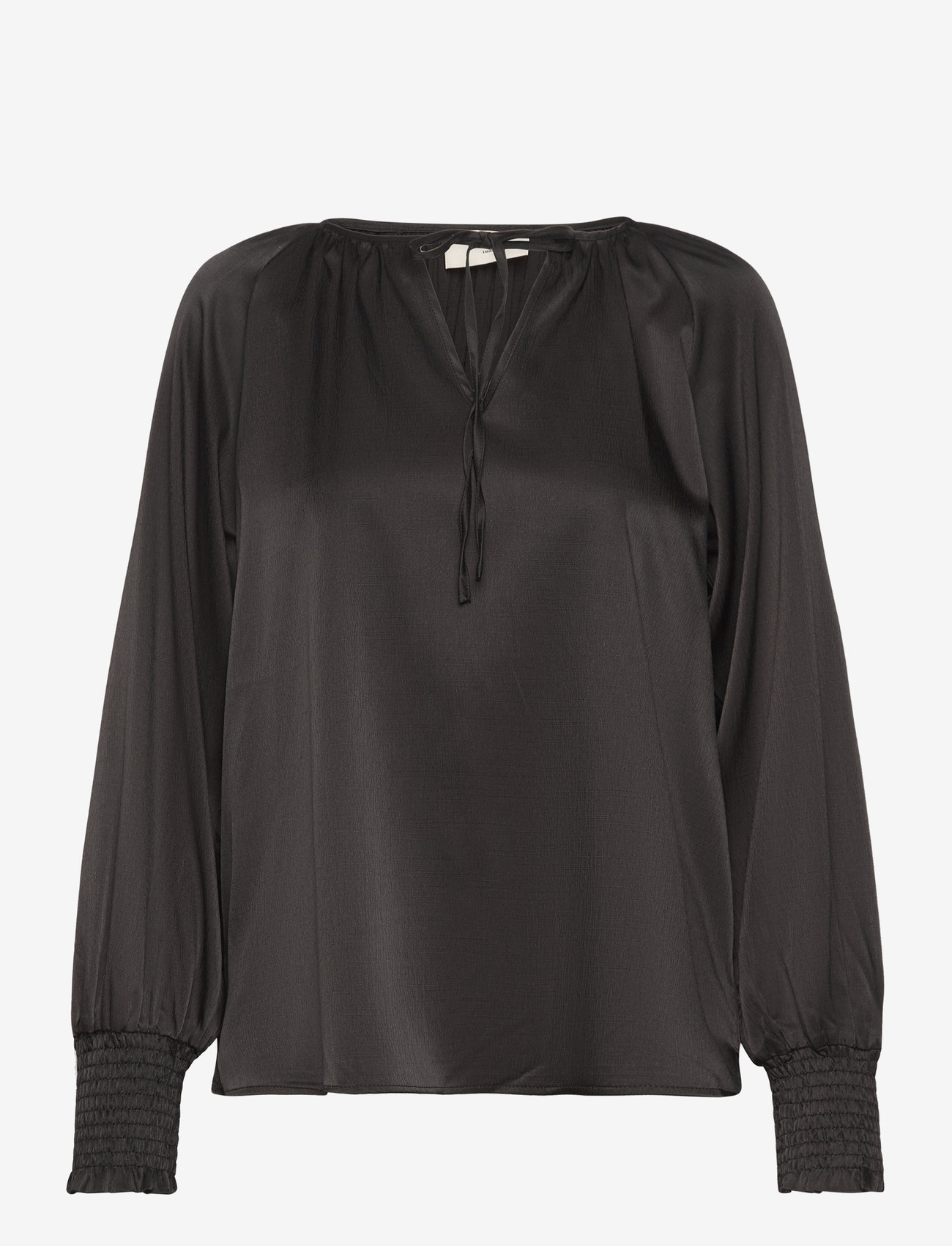 FREE/QUENT - FQBLISS-BLOUSE - langærmede bluser - black - 0