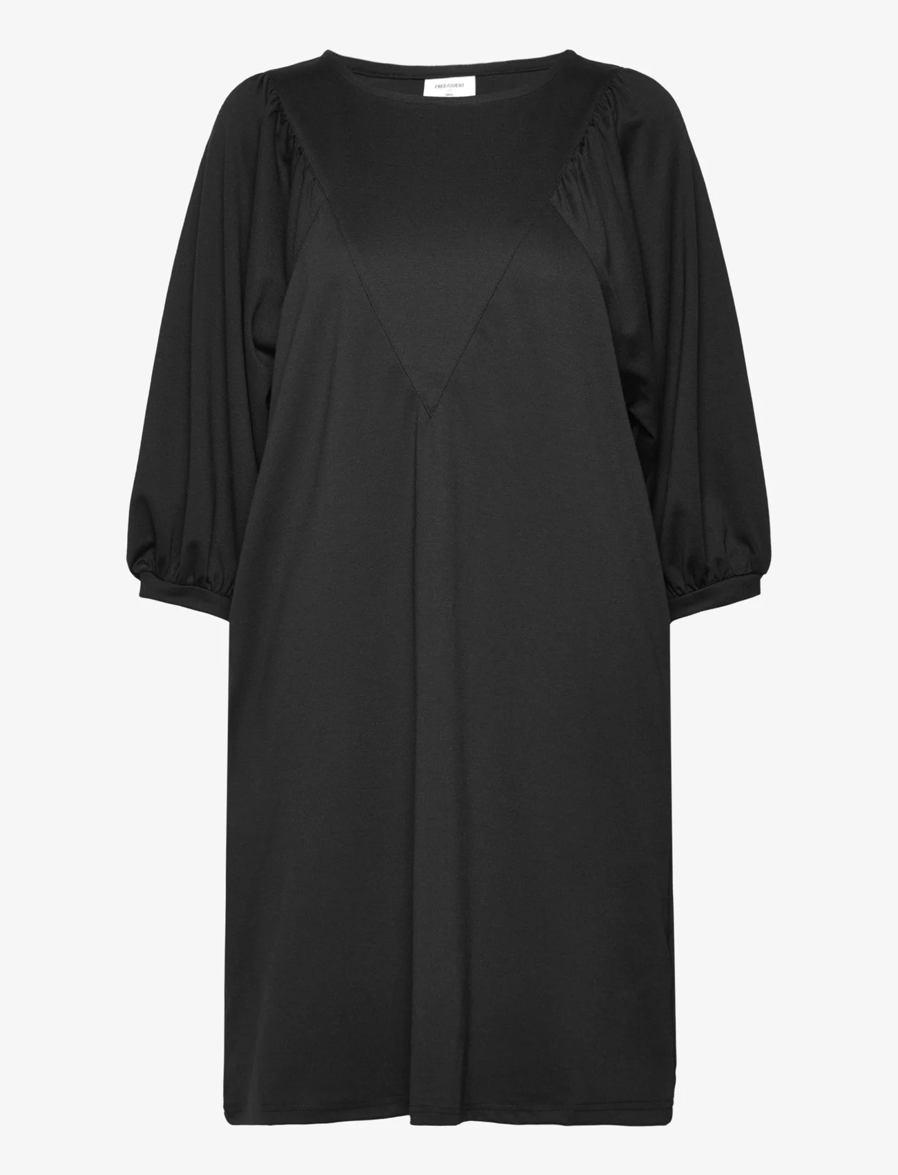 FREE/QUENT - FQNANNI-DRESS - short dresses - black - 0