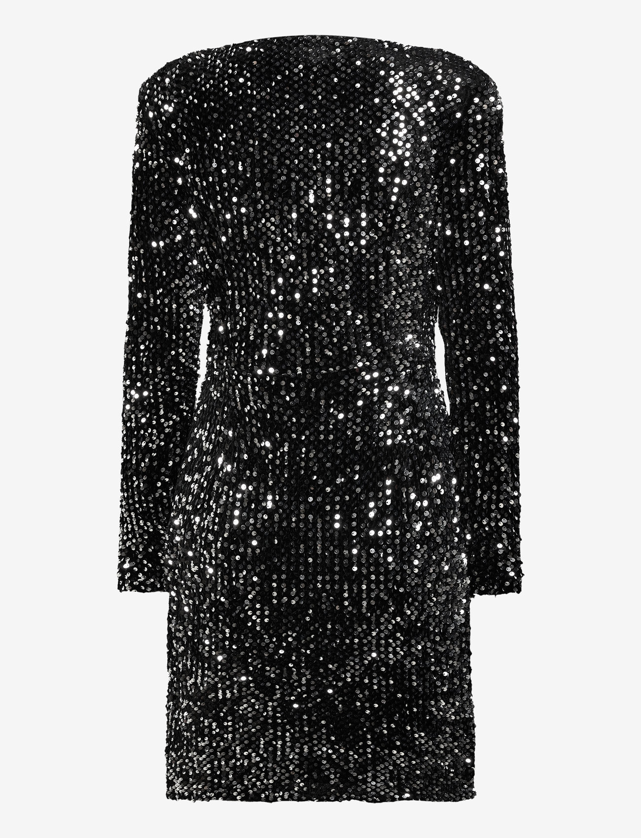 FREE/QUENT - FQEVALY-DRESS - pailletkjoler - black w. silver - 1