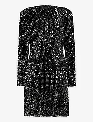 FREE/QUENT - FQEVALY-DRESS - sequin dresses - black w. silver - 1