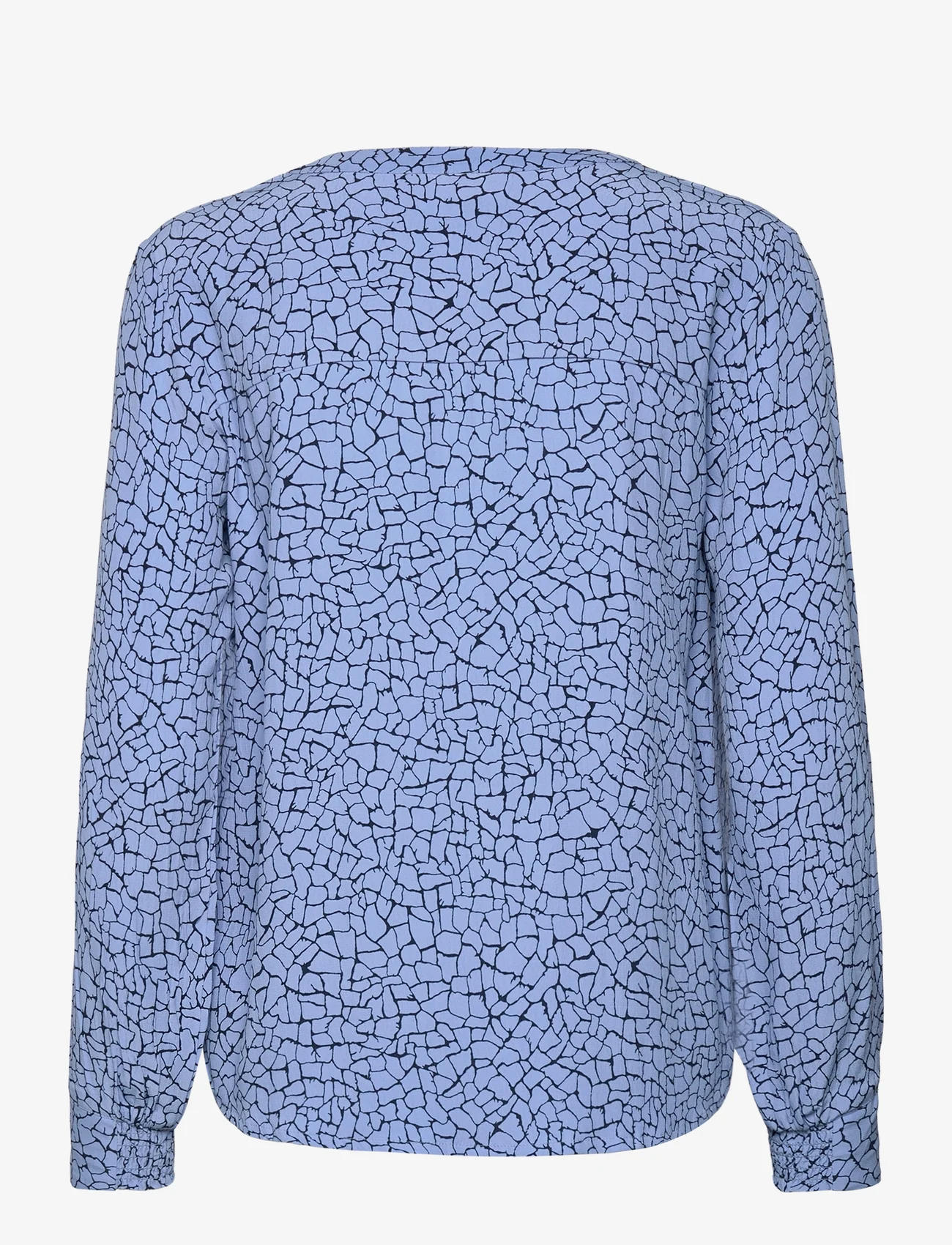 FREE/QUENT - FQAMALIA-BLOUSE - long sleeved blouses - della robbia blu w navy blazer - 1